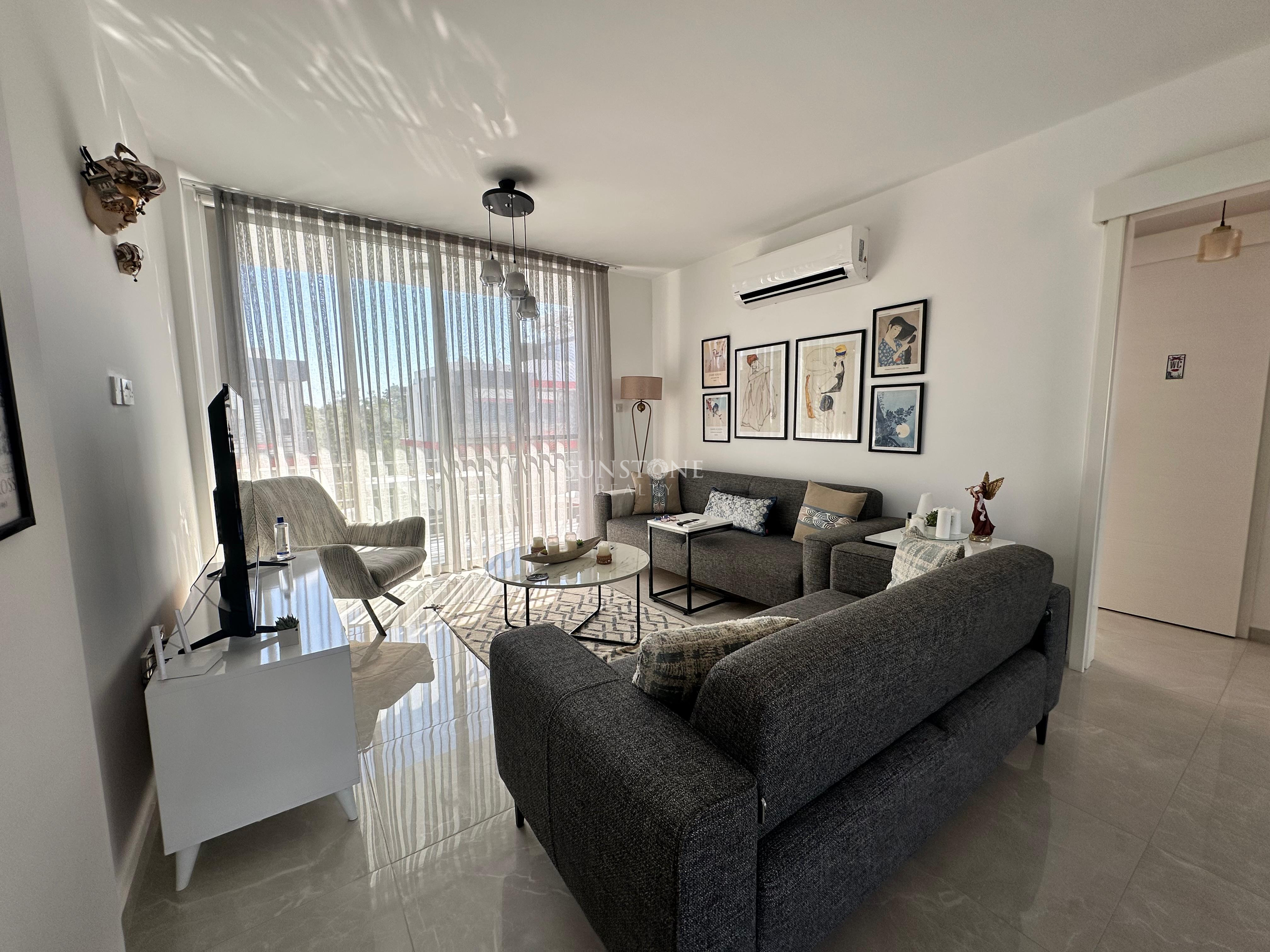 Girne Alsancak’ta Kiralık Lüx 2+1 Penthouse Daire 3