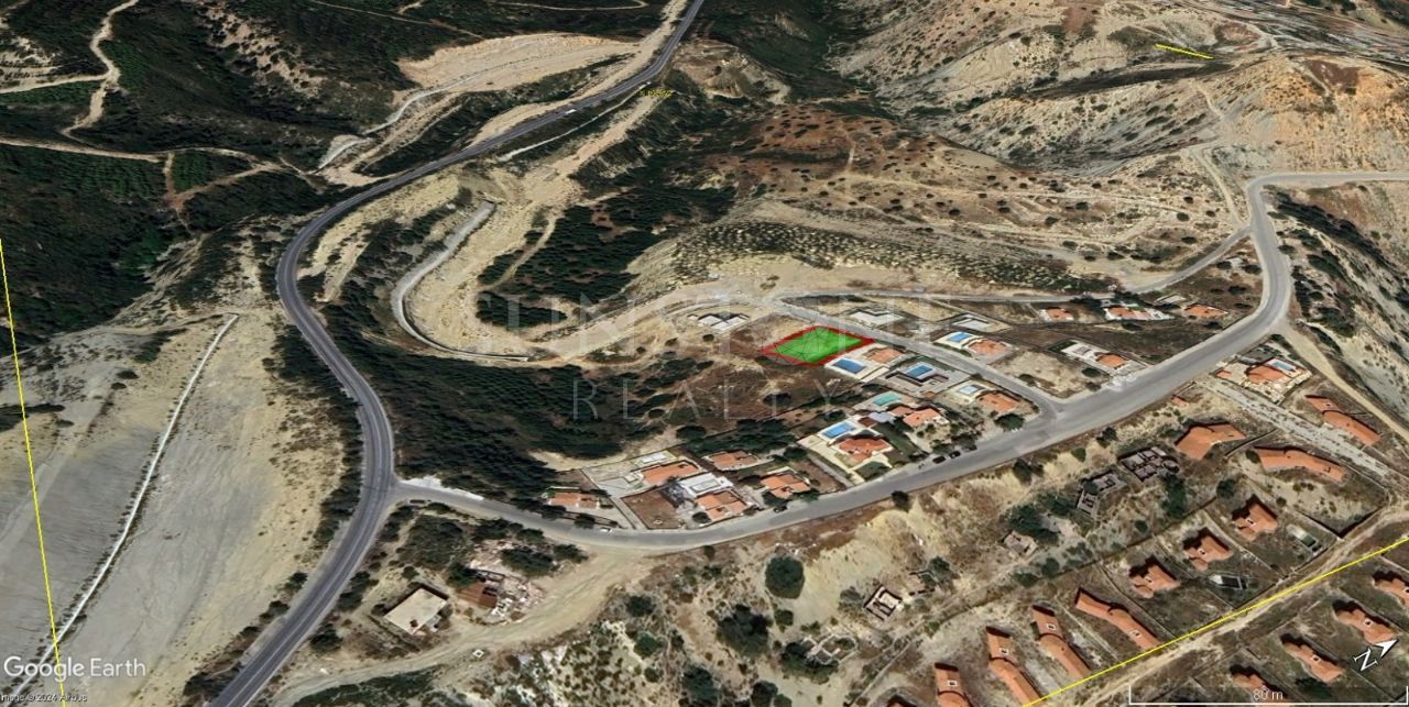 For Sale: Land with Mountain and Sea Views in Arapköy, Girne, Cyprus 4