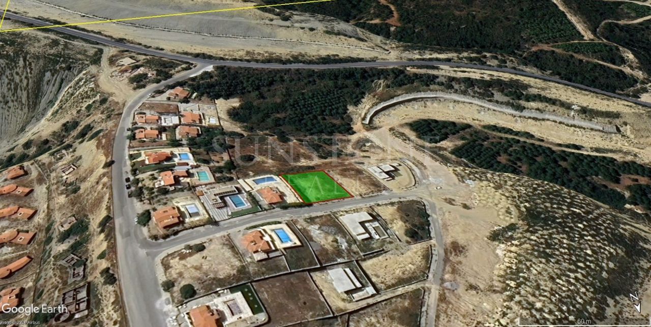 For Sale: Land with Mountain and Sea Views in Arapköy, Girne, Cyprus 5