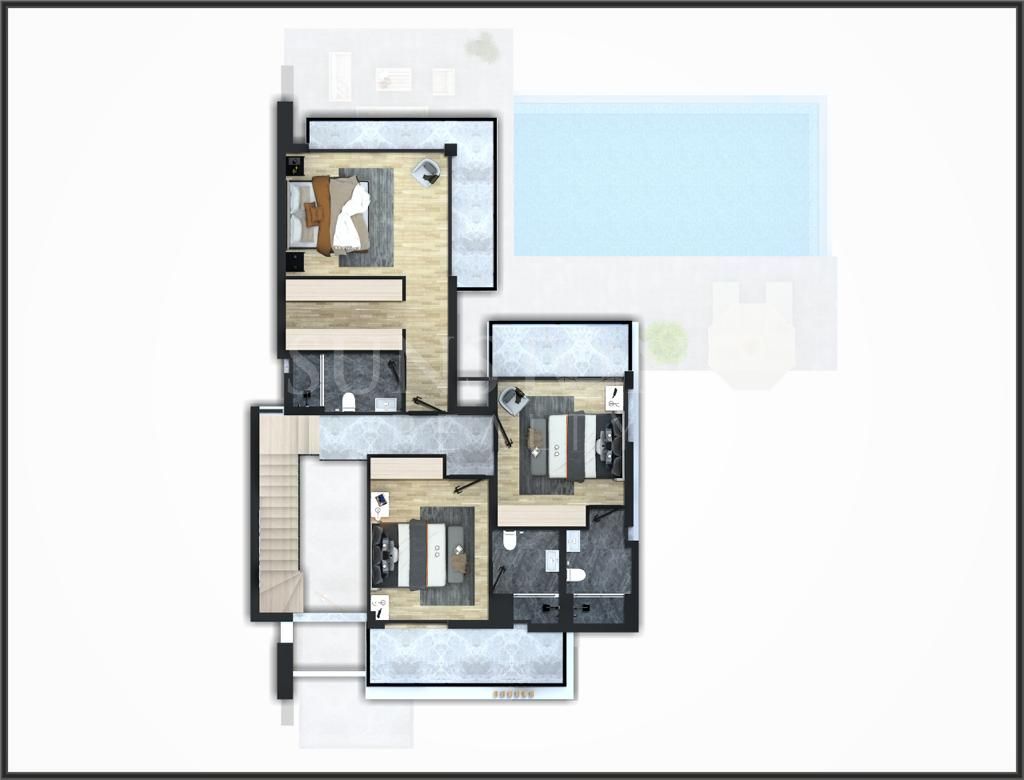  Ultra-Luxury 4+1 Villa for Sale in Bellapais, Girne, Cyprus 9