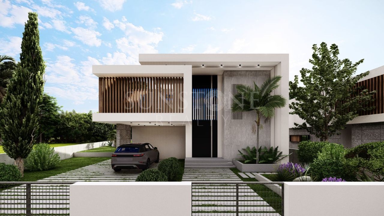 Kıbrıs Girne Çatalköy'de Türk Koçanlı Özel Tasarımlı Satılık 4+1 Havuzlu Villa. 2