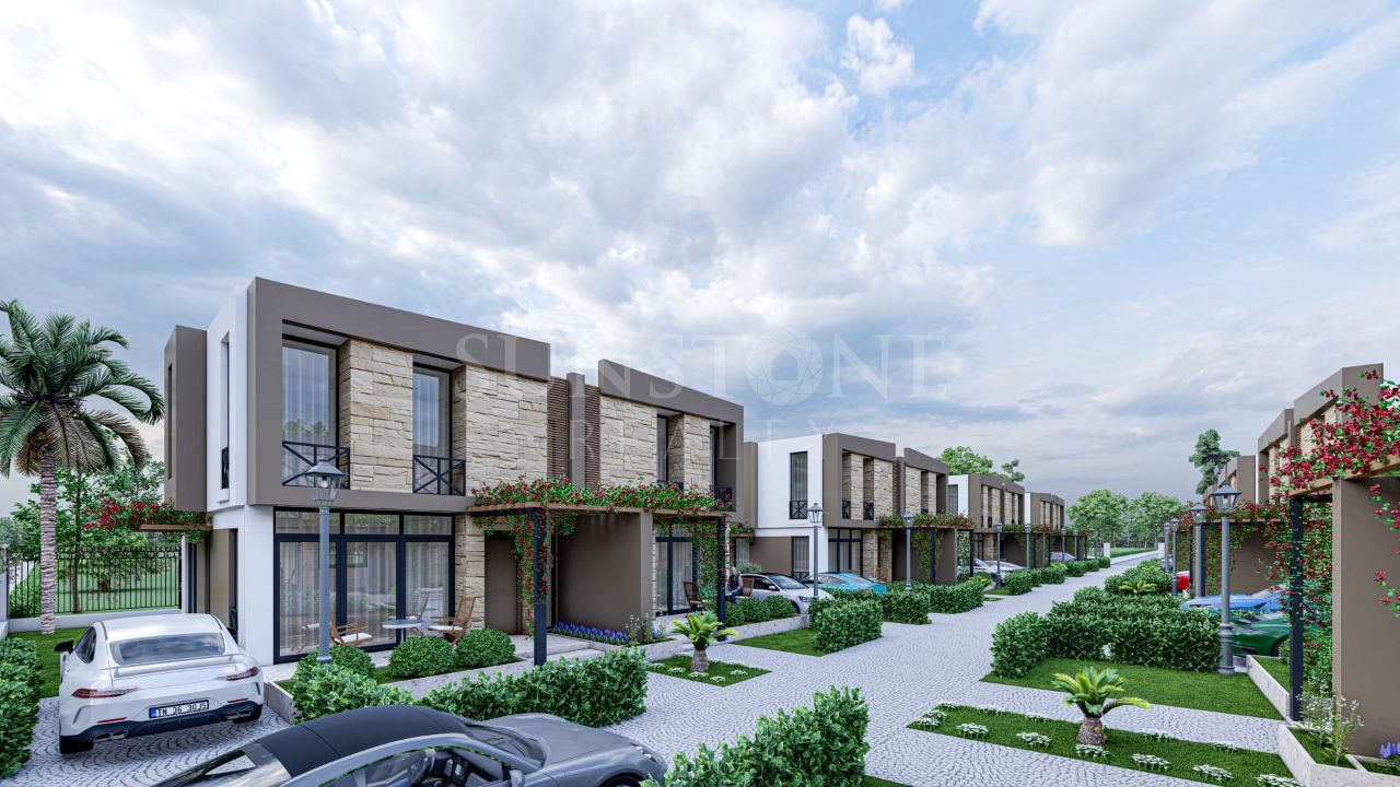 3+1 Modern Villas for Sale in Cyprus - Kyrenia - Doğanköy 11