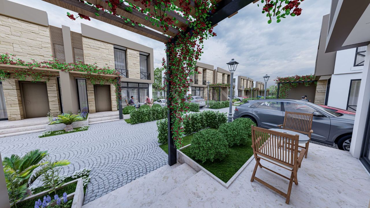 3+1 Modern Villas for Sale in Cyprus - Kyrenia - Doğanköy 13