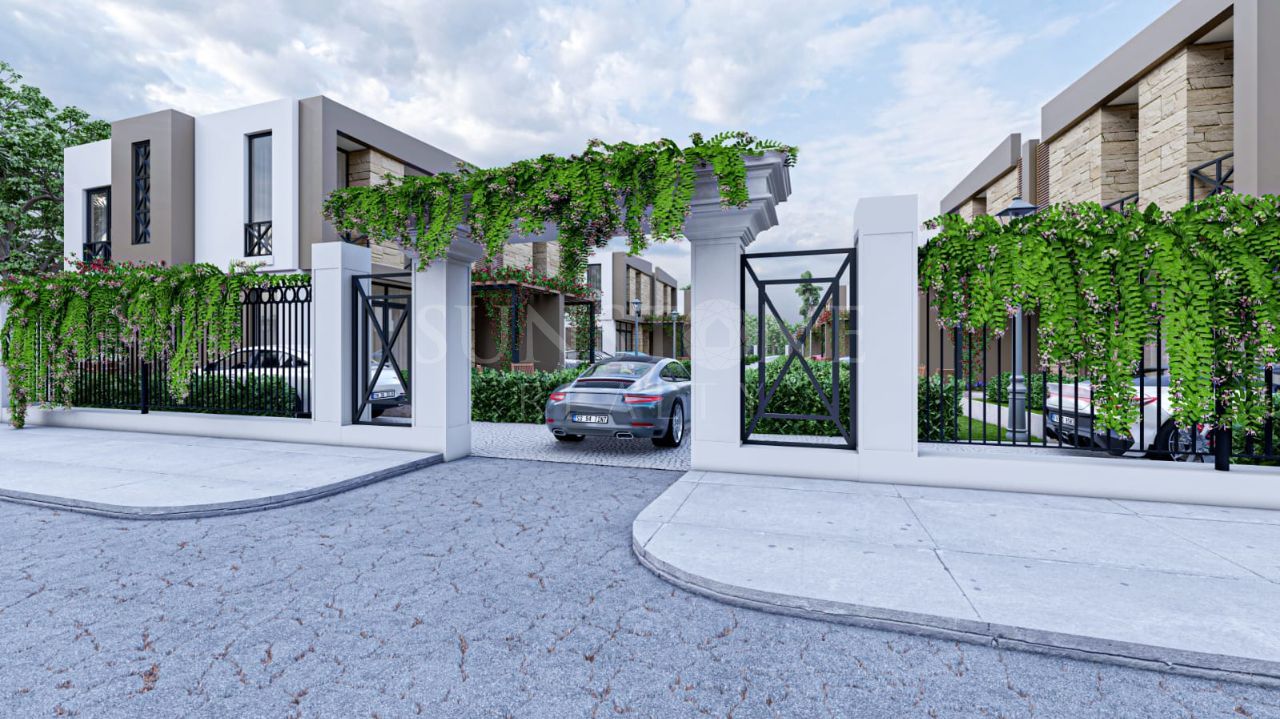 3+1 Modern Villas for Sale in Cyprus - Kyrenia - Doğanköy 19