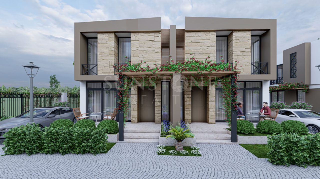 3+1 Modern Villas for Sale in Cyprus - Kyrenia - Doğanköy 12