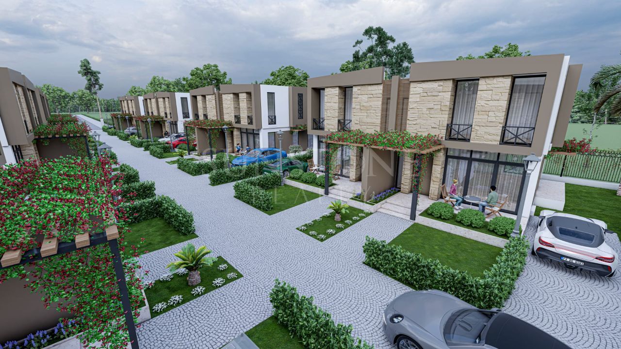 3+1 Modern Villas for Sale in Cyprus - Kyrenia - Doğanköy 14