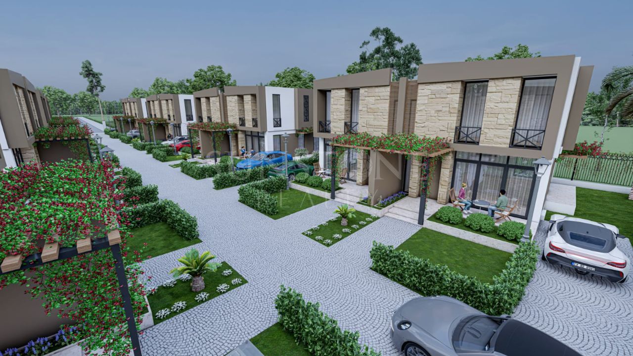 3+1 Modern Villas for Sale in Cyprus - Kyrenia - Doğanköy 16