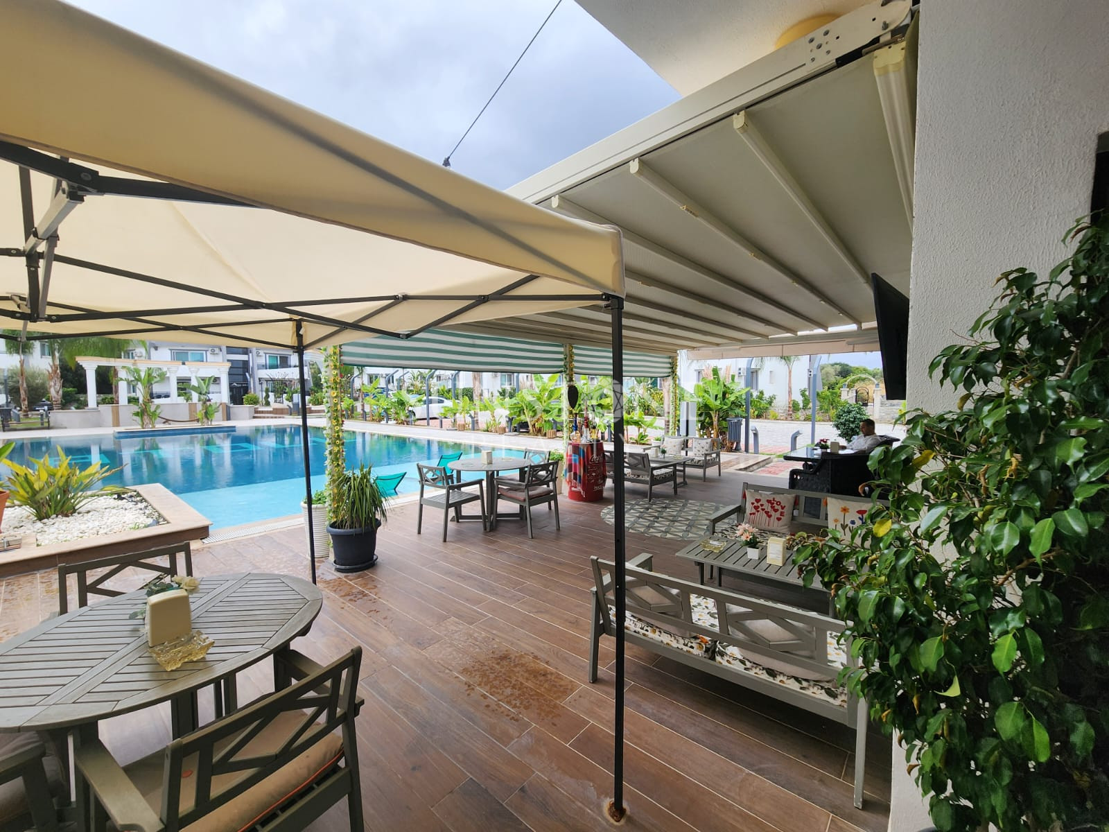 Girne Edremit'te Ful Eşyalı 1+1 Kiralık Daire - Doğa Manzarası. 4