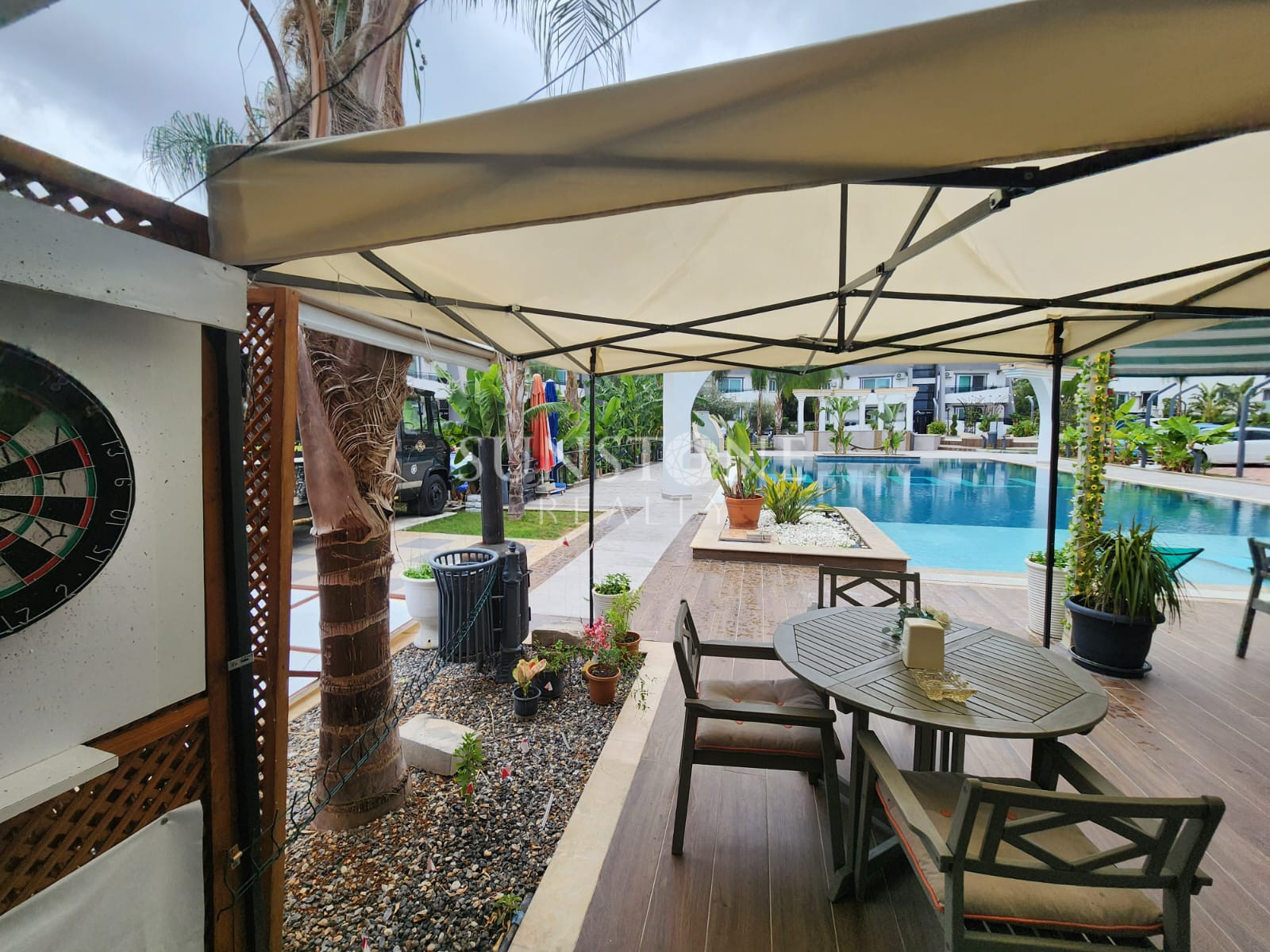 Girne Edremit'te Ful Eşyalı 1+1 Kiralık Daire - Doğa Manzarası. 5