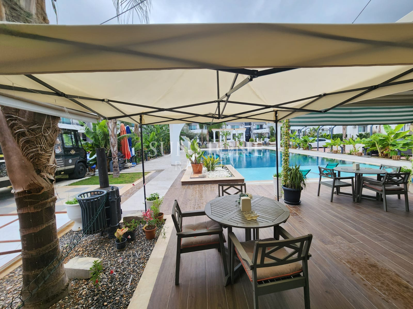 Girne Edremit'te Ful Eşyalı 1+1 Kiralık Daire - Doğa Manzarası. 3