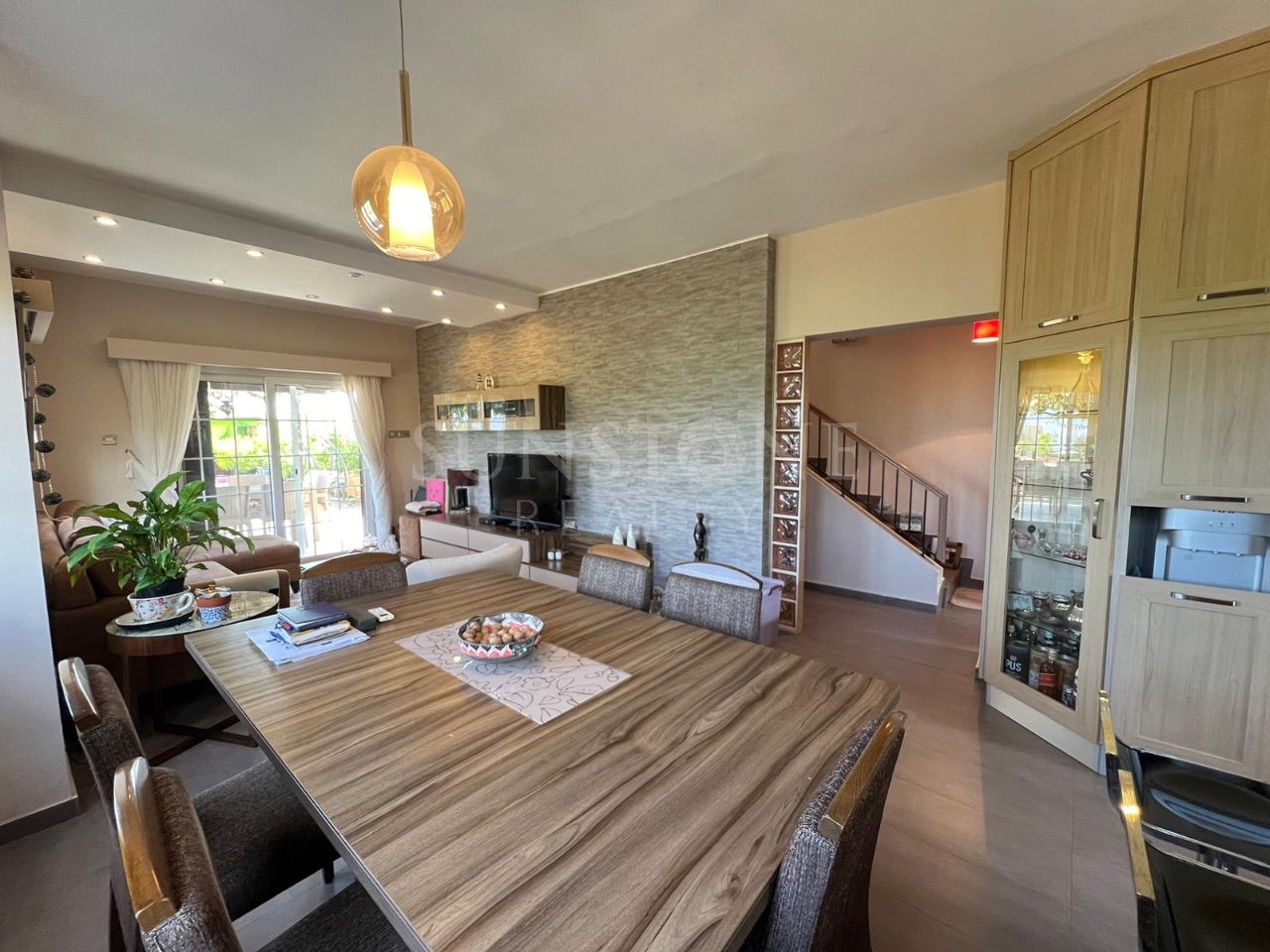 3+1 Detached Twin Villa with Shared Swimming Pool in Girne Karaoğlanoğlu Site 7