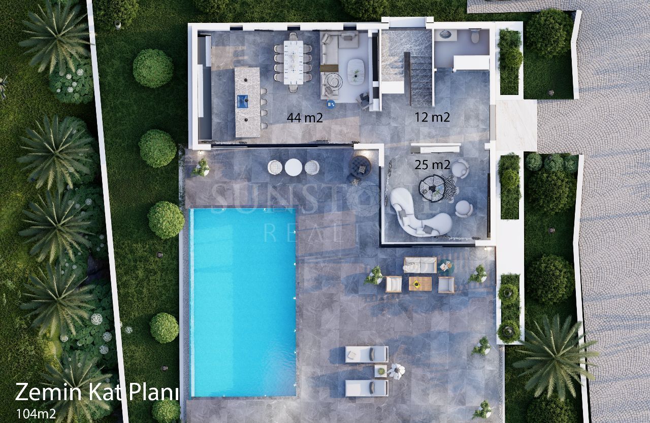 Magnificent Villa Project for Sale in Kyrenia Lapta, Cyprus 17