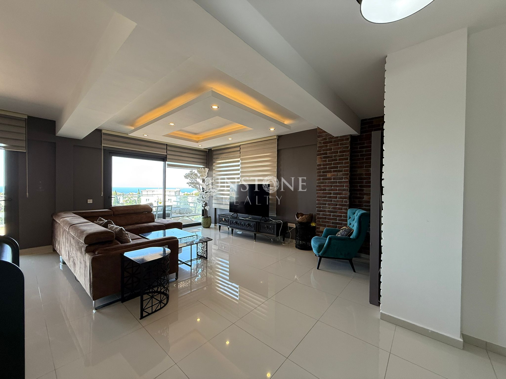  Girne Merkez Ultra Lüks Kiralık 3+1 Penthouse Daire 4