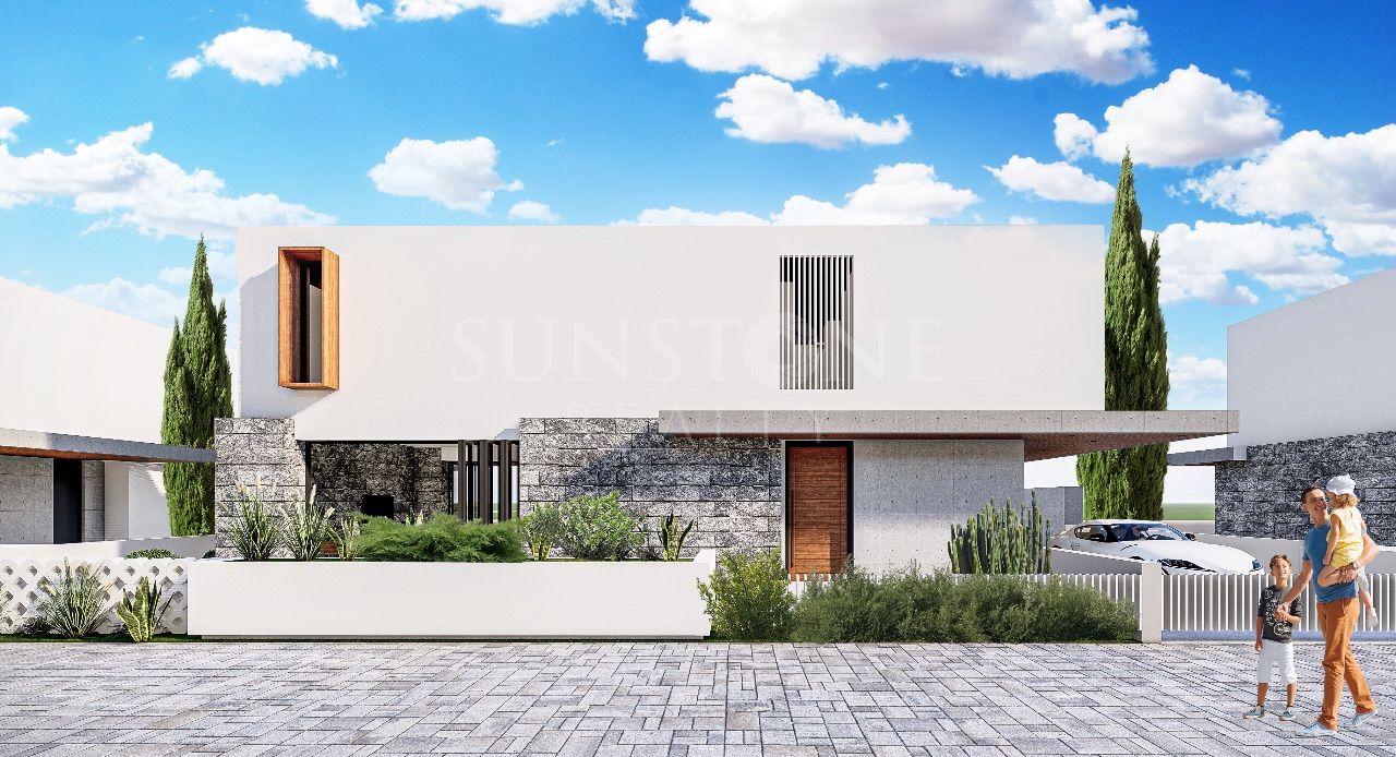 Kıbrıs Girne Ozanköy Satılık 4 Yatak Odalı Ultra Lüks Modern Villalar 10