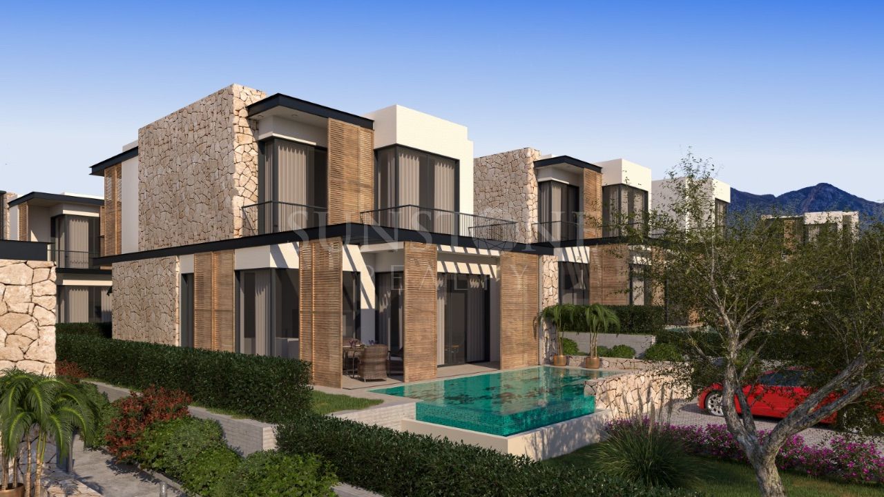 Ultra-Luxury Turkish Title Deed 6+1 Detached Villas for Sale in Ozanköy 2