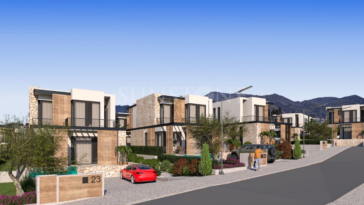 Ultra-Luxury Turkish Title Deed 6+1 Detached Villas for Sale in Ozanköy 5