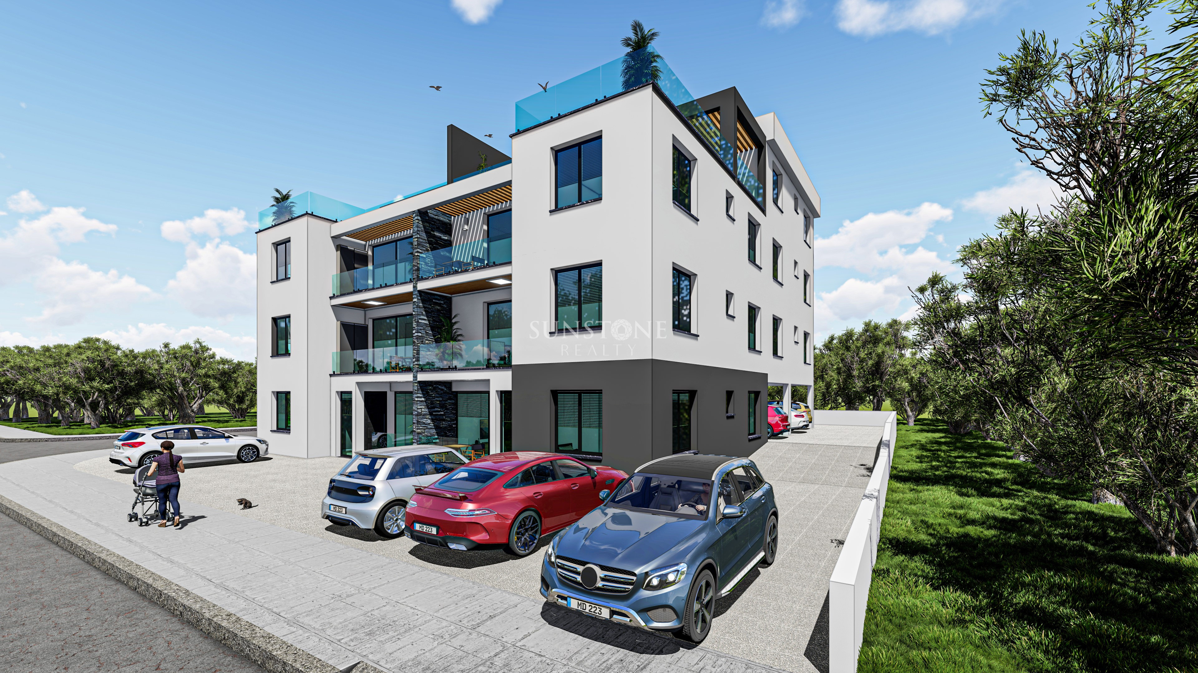 Gönyeli Yenikent Bölgesinde Satılık Türk Tapulu 2+1 Daireler 4