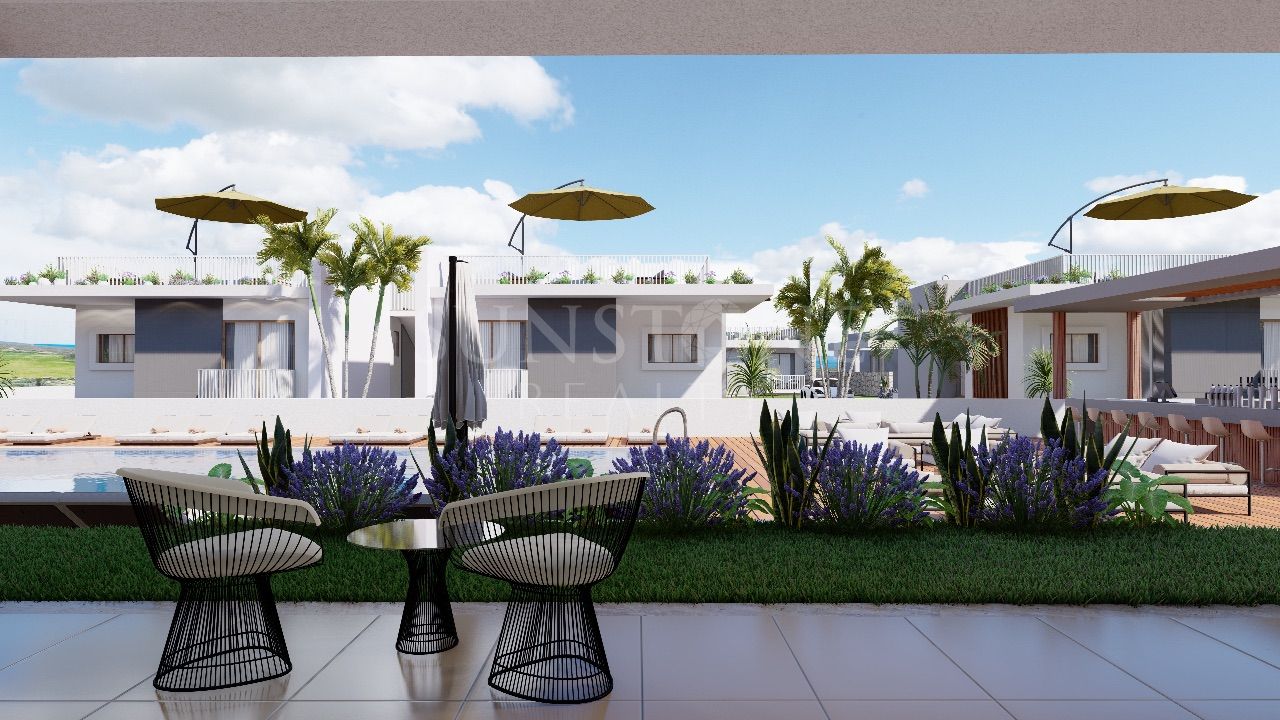 Kıbrıs İskele Yenierenköy Site İçerisinde İhtişamlı Yaşam Sizleri Bekliyor! Satılık 1+1 ve 2+1 Bahçeli ve Teraslı Daireler 13