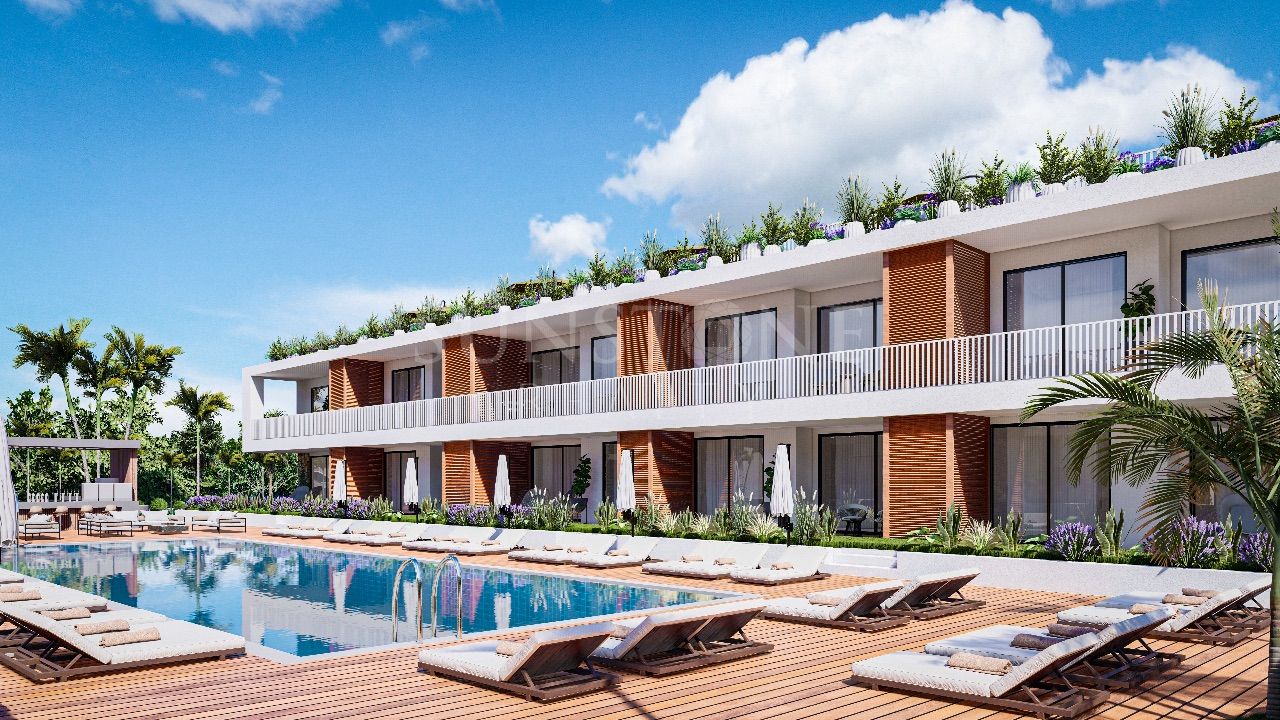 Kıbrıs İskele Yenierenköy Site İçerisinde İhtişamlı Yaşam Sizleri Bekliyor! Satılık 1+1 ve 2+1 Bahçeli ve Teraslı Daireler 2