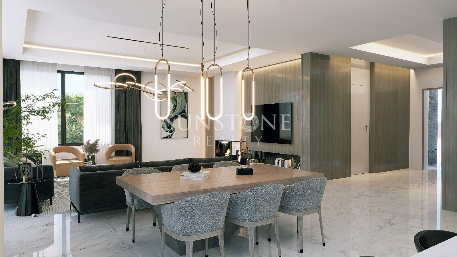 Kıbrıs Girne Alsancak Bölgesinde Modern 4+1 Villa - Özel Havuzlu ve Bahçeli. 27