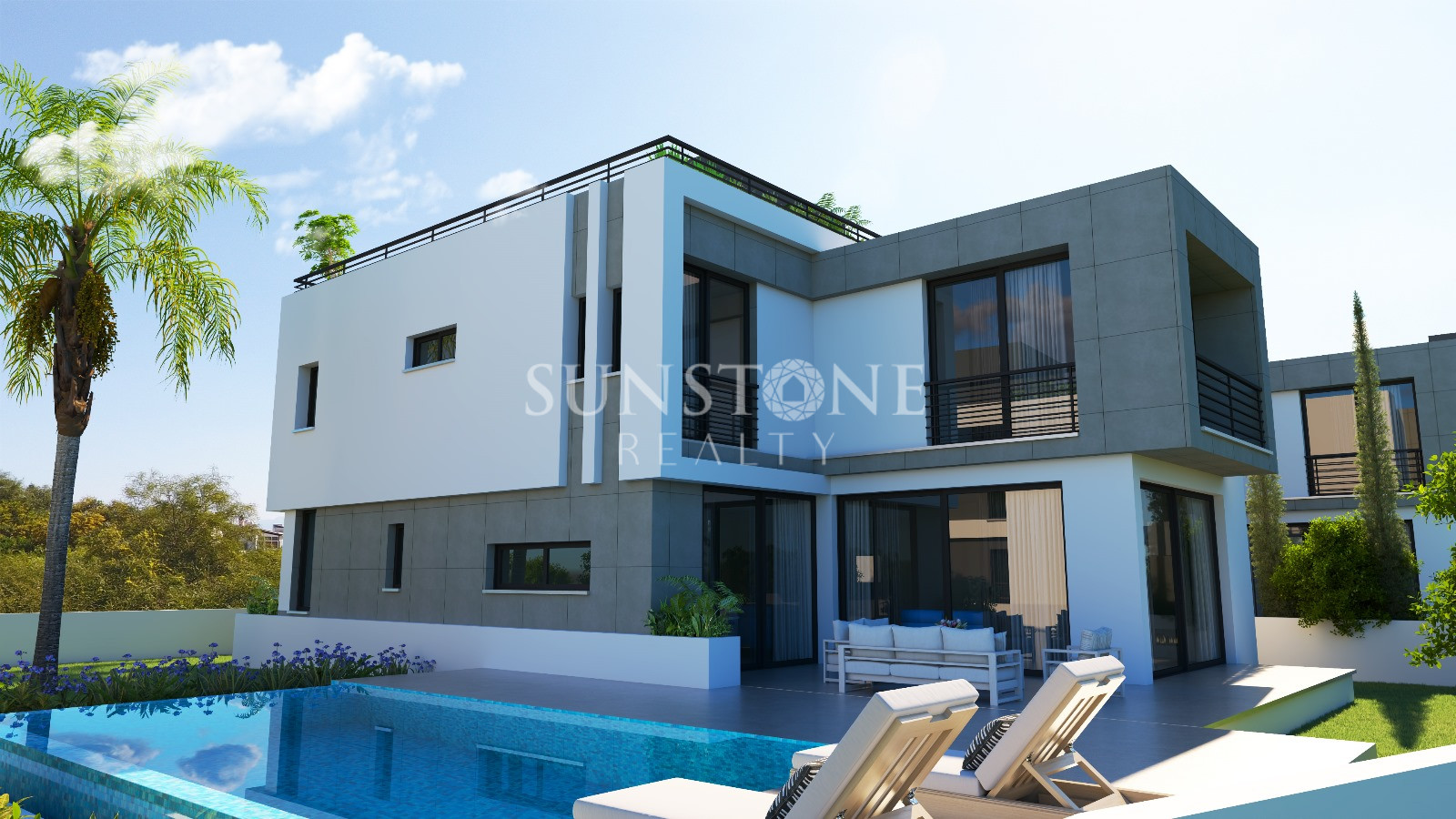 Kıbrıs Girne Alsancak Bölgesinde Modern 4+1 Villa - Özel Havuzlu ve Bahçeli. 18
