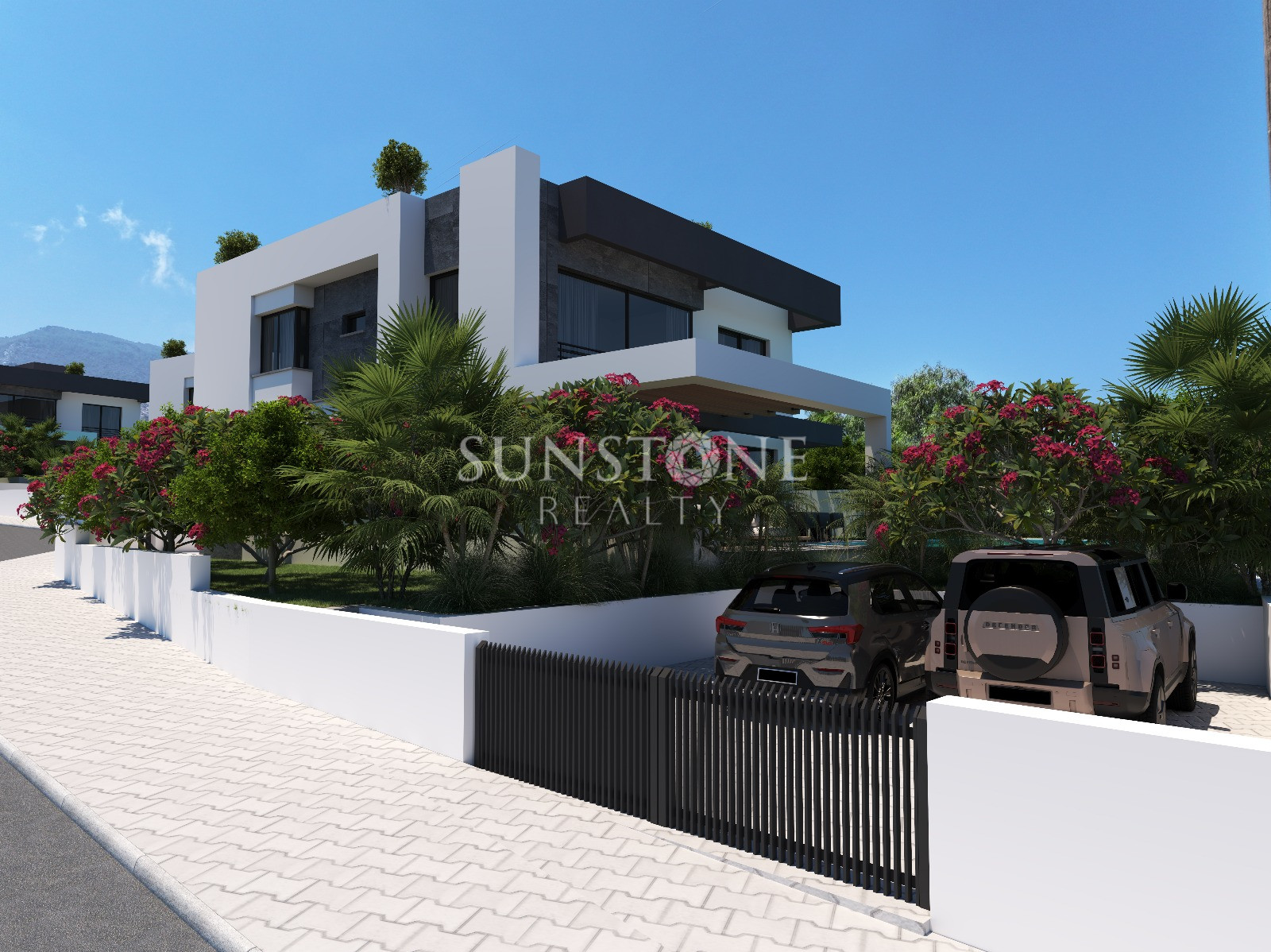 Kıbrıs Girne Alsancak Bölgesinde Modern 4+1 Villa - Özel Havuzlu ve Bahçeli. 2