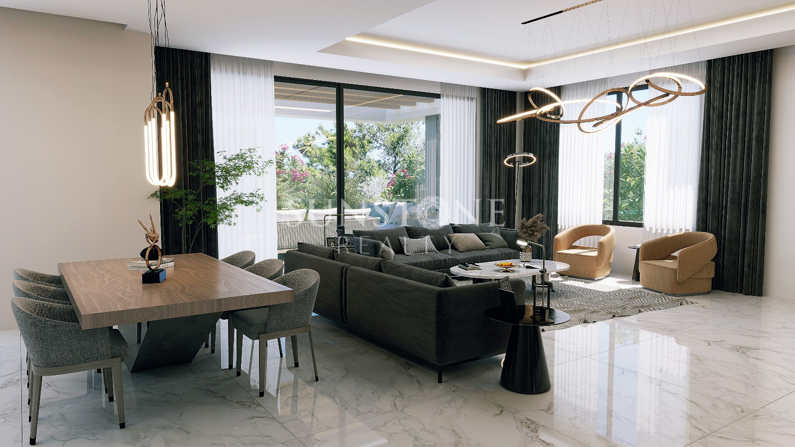 Kıbrıs Girne Alsancak Bölgesinde Modern 4+1 Villa - Özel Havuzlu ve Bahçeli. 20