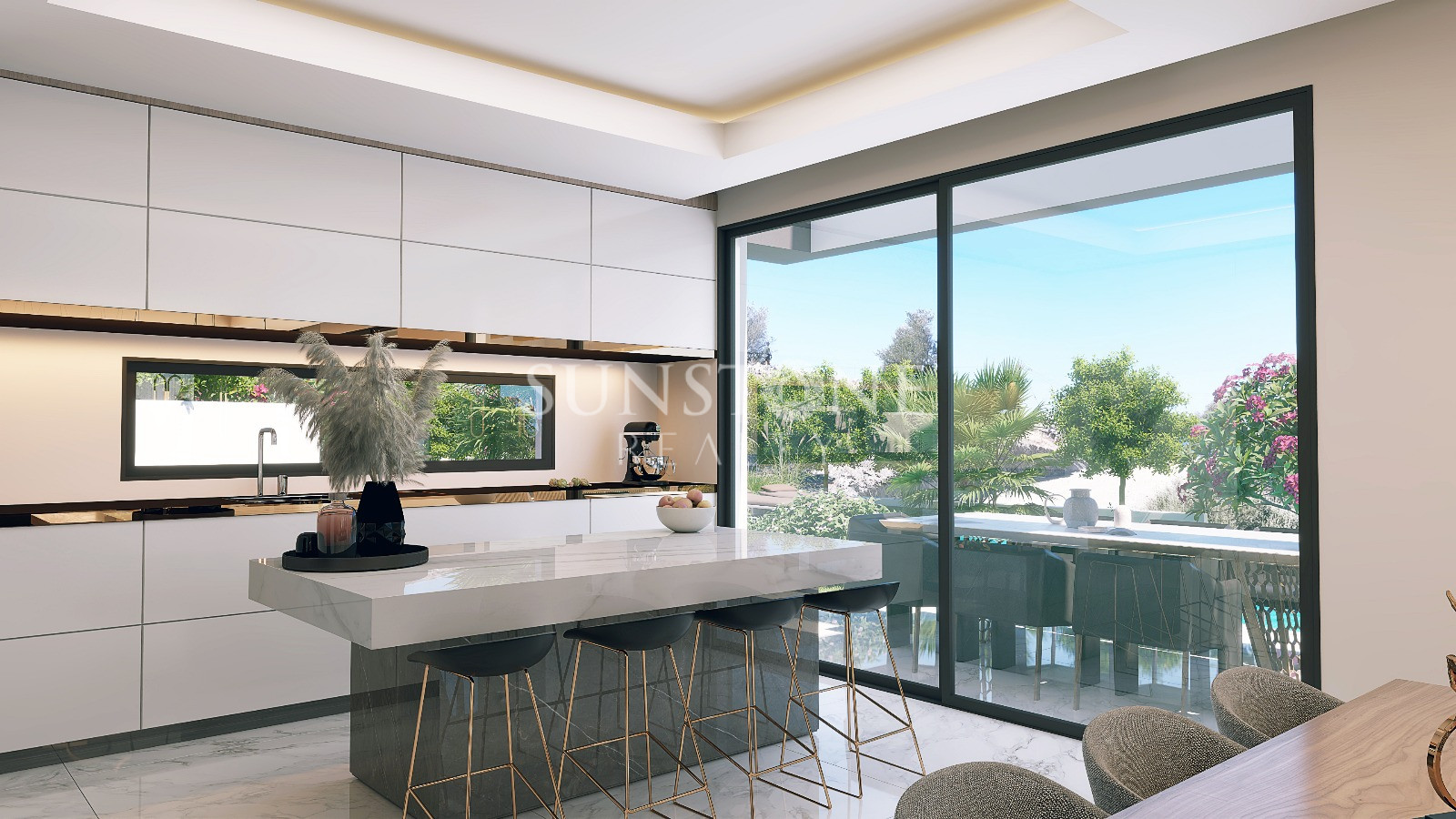 Kıbrıs Girne Alsancak Bölgesinde Modern 4+1 Villa - Özel Havuzlu ve Bahçeli. 22