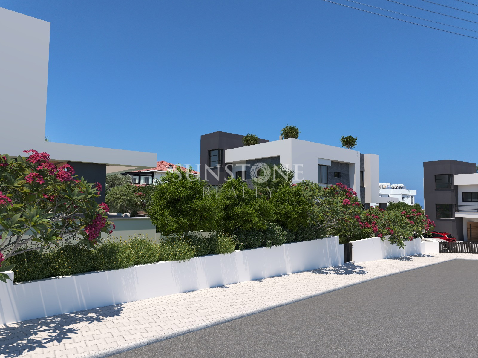 Kıbrıs Girne Alsancak Bölgesinde Modern 4+1 Villa - Özel Havuzlu ve Bahçeli. 9
