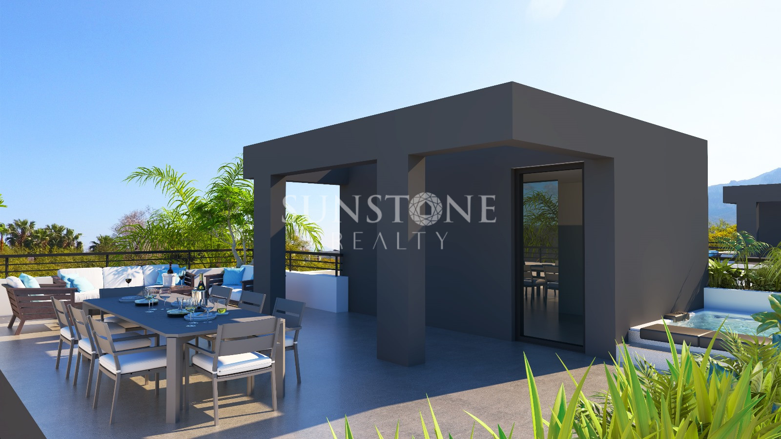 Kıbrıs Girne Alsancak Bölgesinde Modern 4+1 Villa - Özel Havuzlu ve Bahçeli. 13