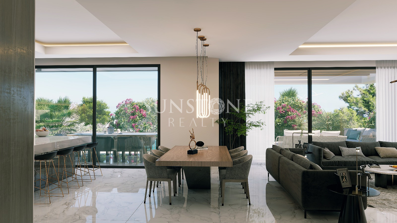 Kıbrıs Girne Alsancak Bölgesinde Modern 4+1 Villa - Özel Havuzlu ve Bahçeli. 19