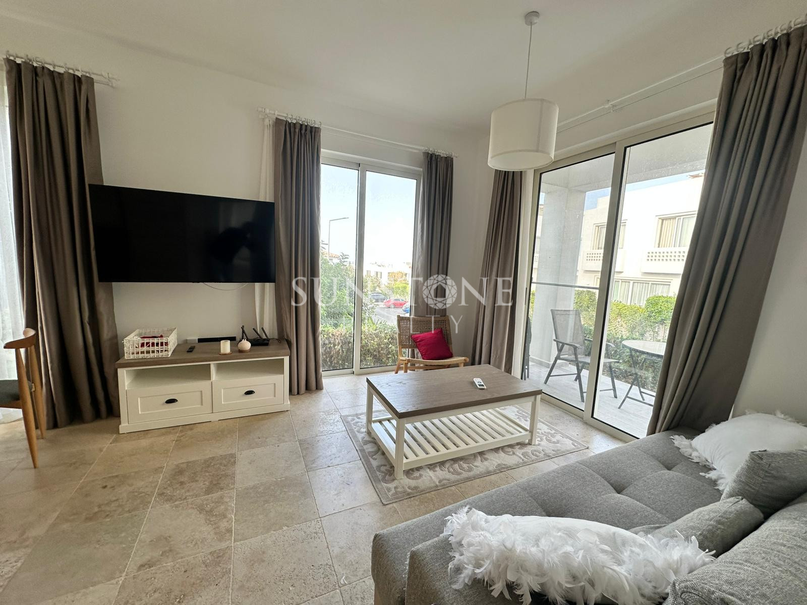 Kıbrıs Girne Alsancak Terra Sitesinde Kiralık 1+1 Daire 8