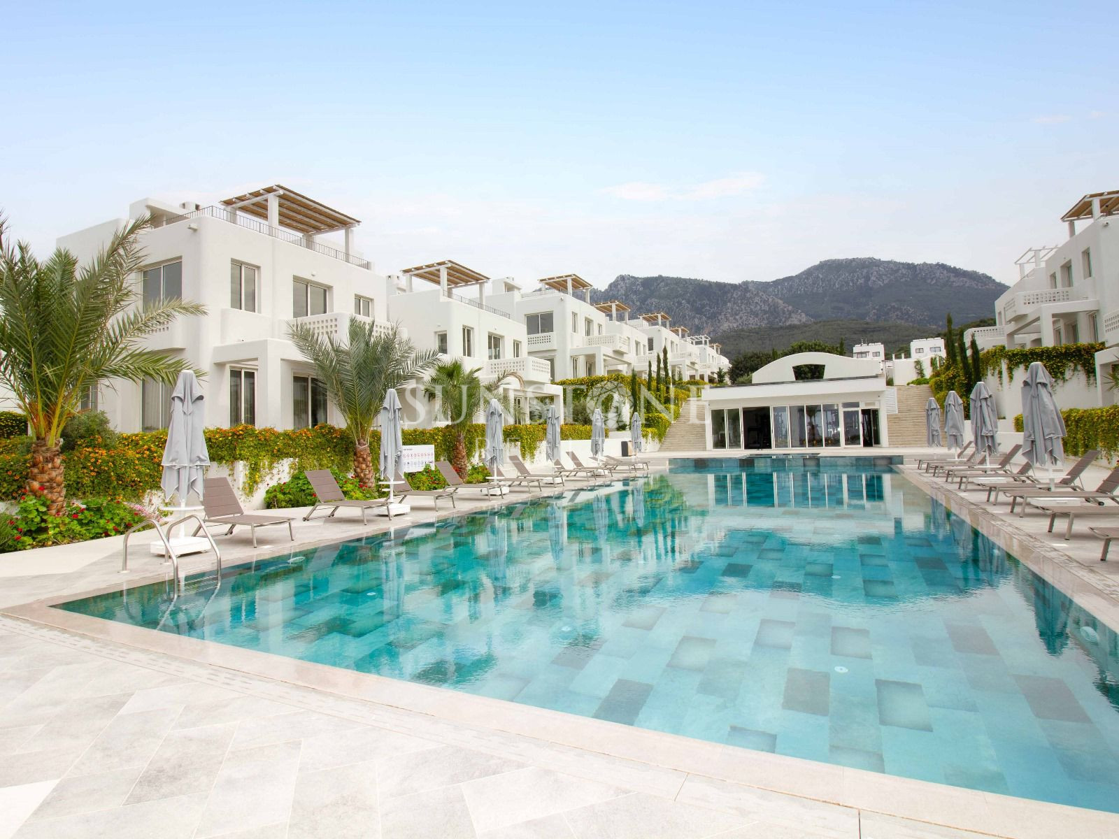 Kıbrıs Girne Alsancak Terra Sitesinde Kiralık 1+1 Daire 3