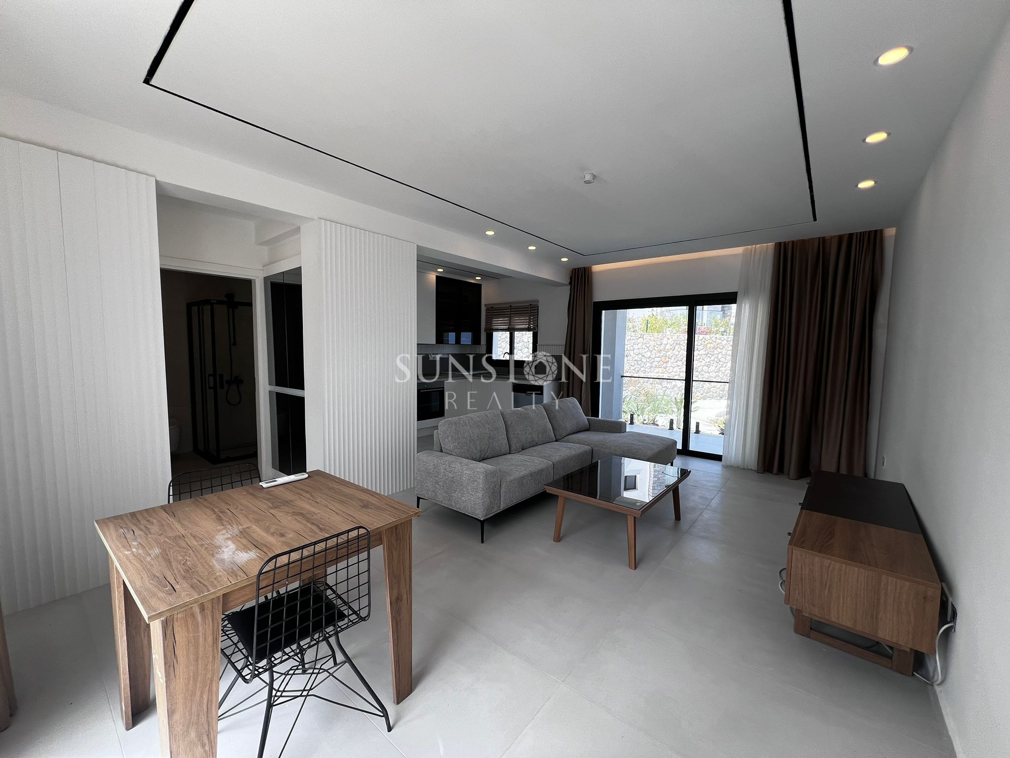 For Sale Terrace House with Sea View in Cyprus - Kyrenia - Esentepe, 1+1 Apartment 5