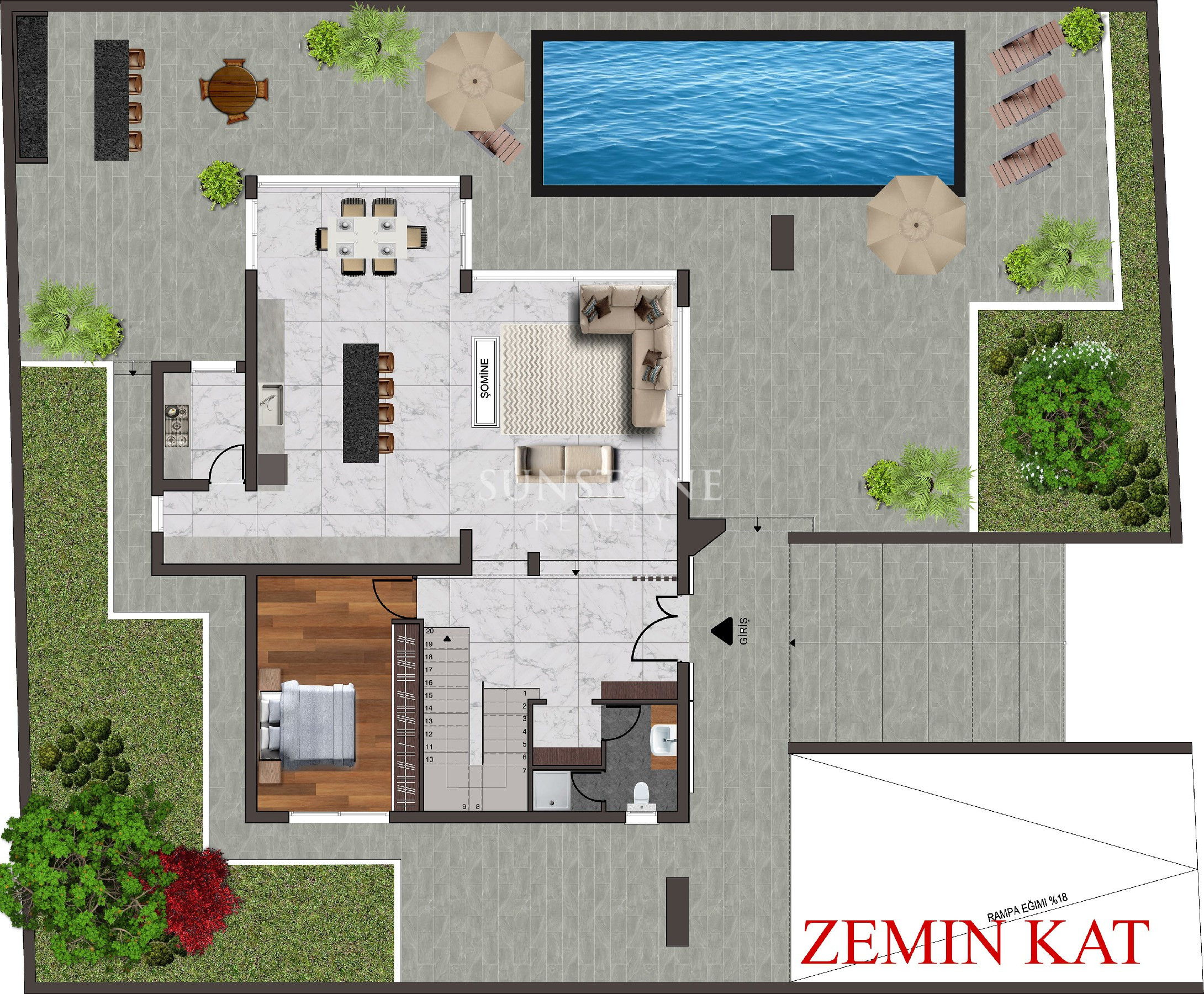 Ultra-Luxury Villas for Sale in Karşıyaka, Kyrenia, Walking Distance to the Sea 14