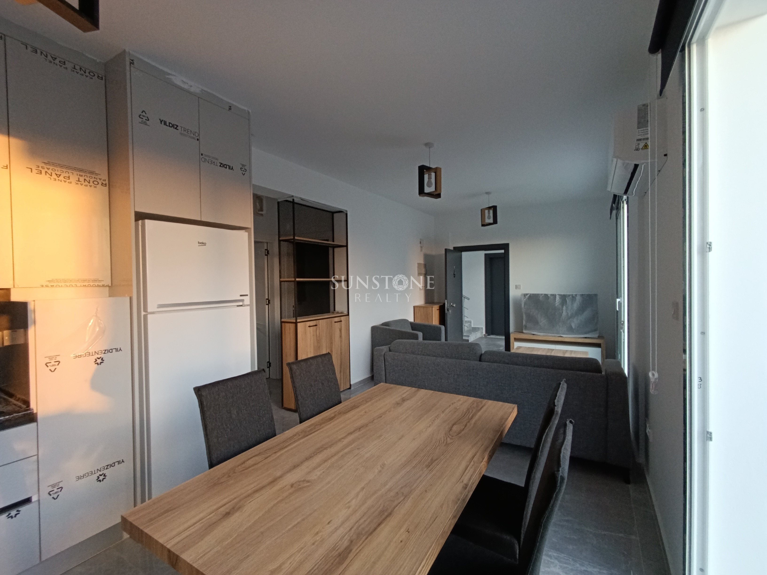 Kıbrıs Girne Kiralık Alsancak 2+1 Site İçerisinde Yeni Eşyalı Daire 3