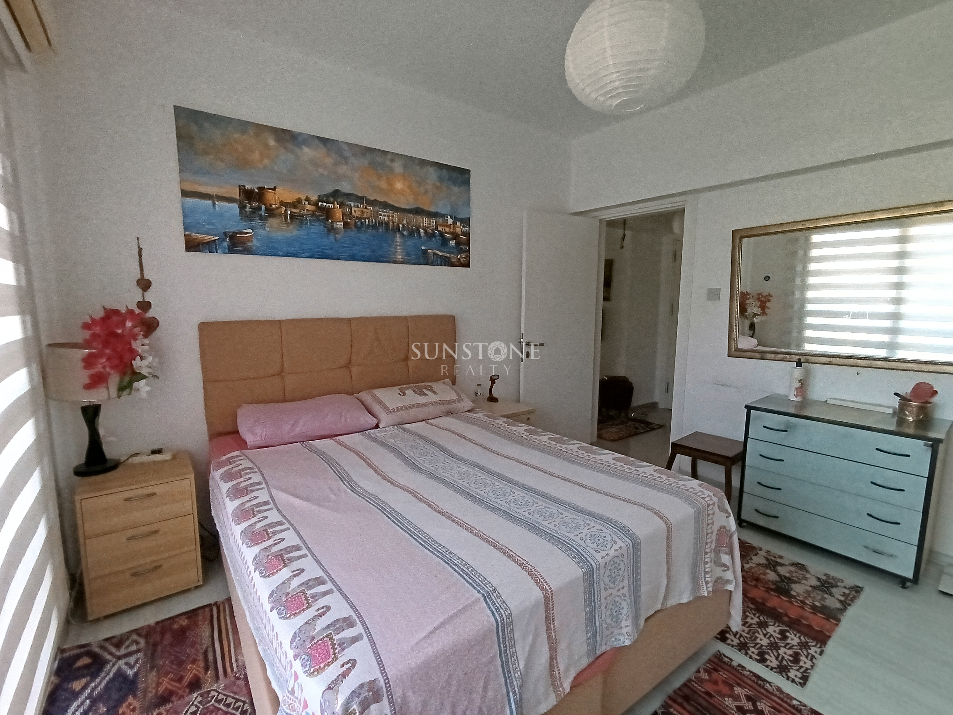 Kıbrıs Girne Merkez'de Satılık Türk Tapulu, Deniz Manzaralı 3+1 Daire 8