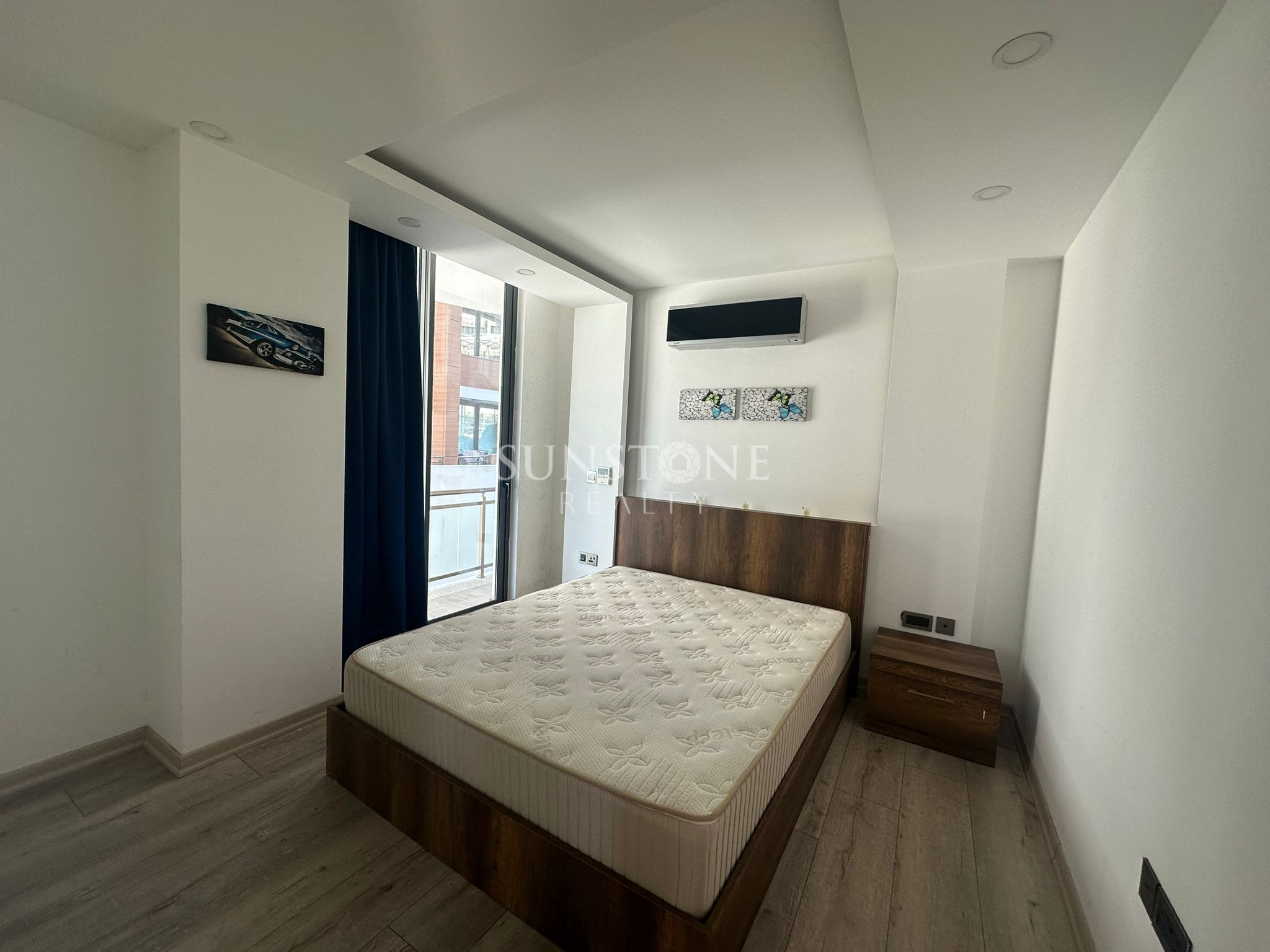 Kıbrıs Girne Merkez'de Havuzlu Güvenlikli Site İçerisinde Satılık  Full Eşyalı   1+1 Daire 7