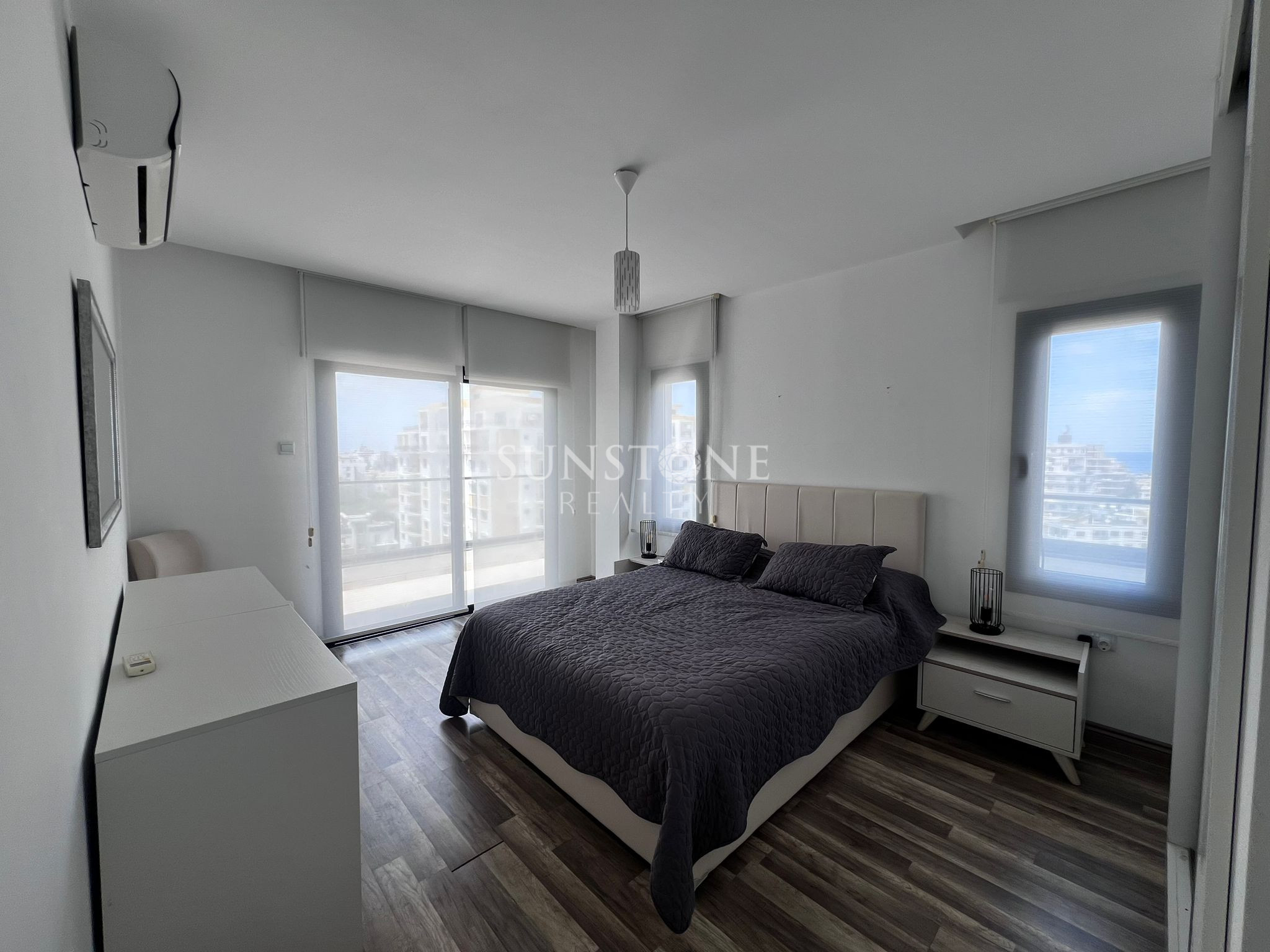 2+1 Modern Large Flat with Mountain and Sea View for Rent in Kyrenia Center, Cyprus 6