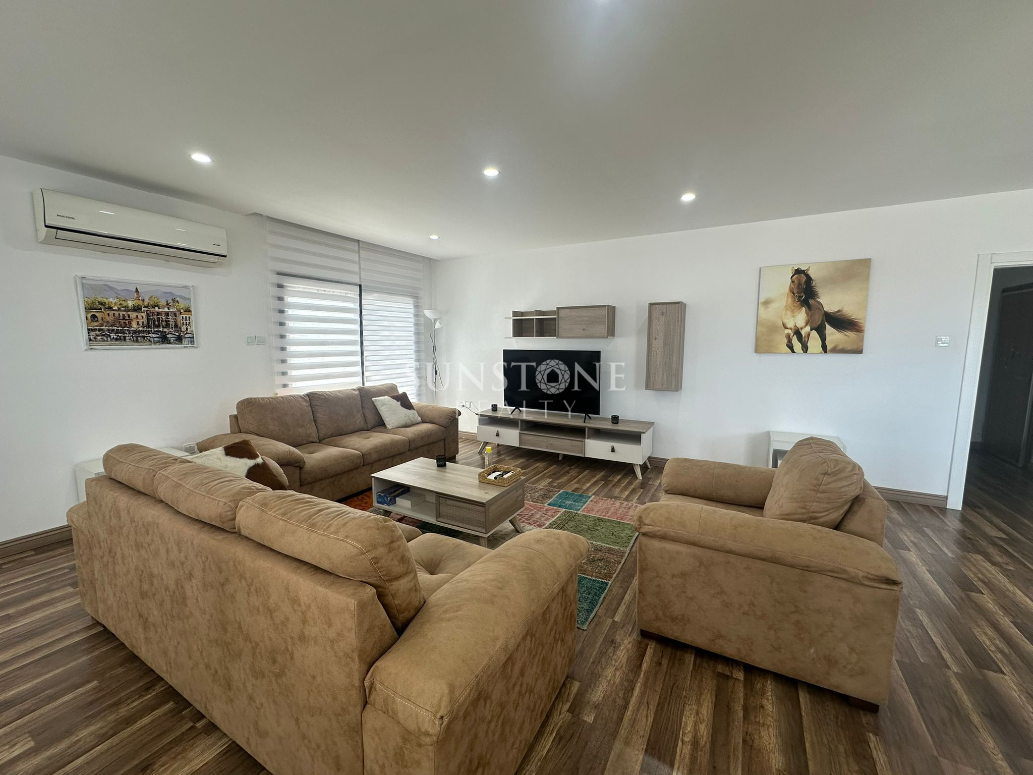 3+1 Modern Large Flat with Mountain and Sea View for Rent in Kyrenia Center, Cyprus 2
