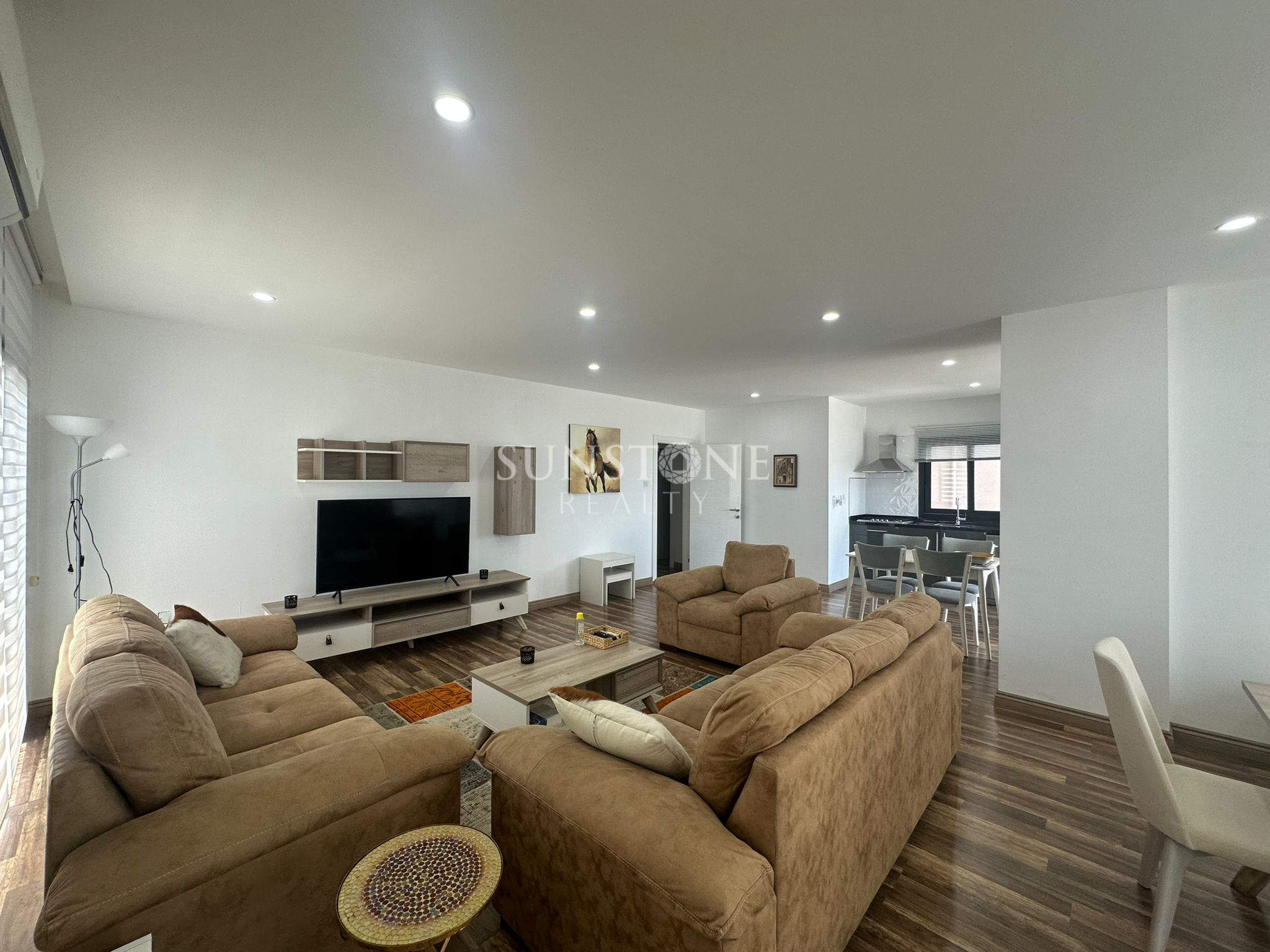 3+1 Modern Large Flat with Mountain and Sea View for Rent in Kyrenia Center, Cyprus 3