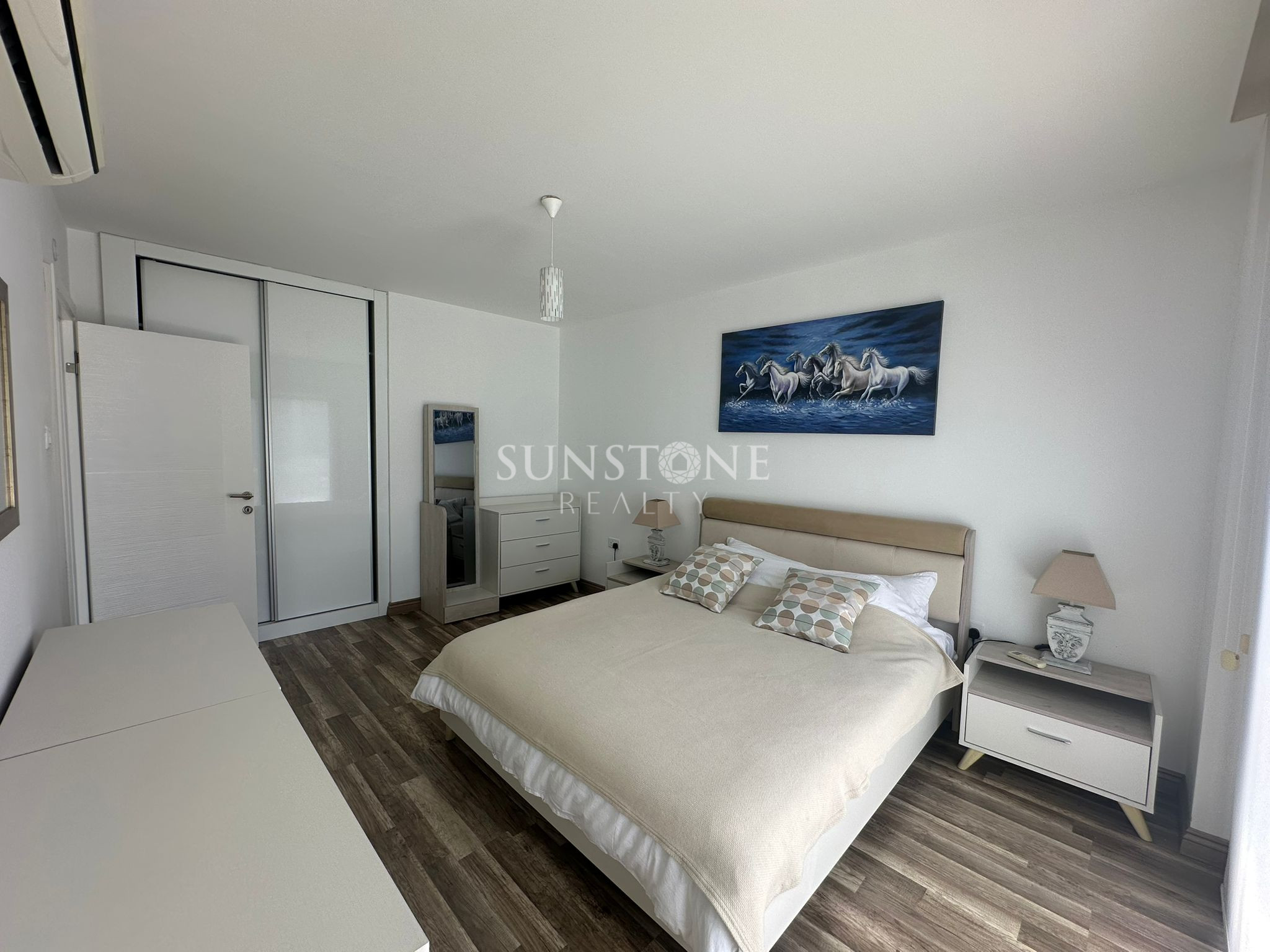 3+1 Modern Large Flat with Mountain and Sea View for Rent in Kyrenia Center, Cyprus 9