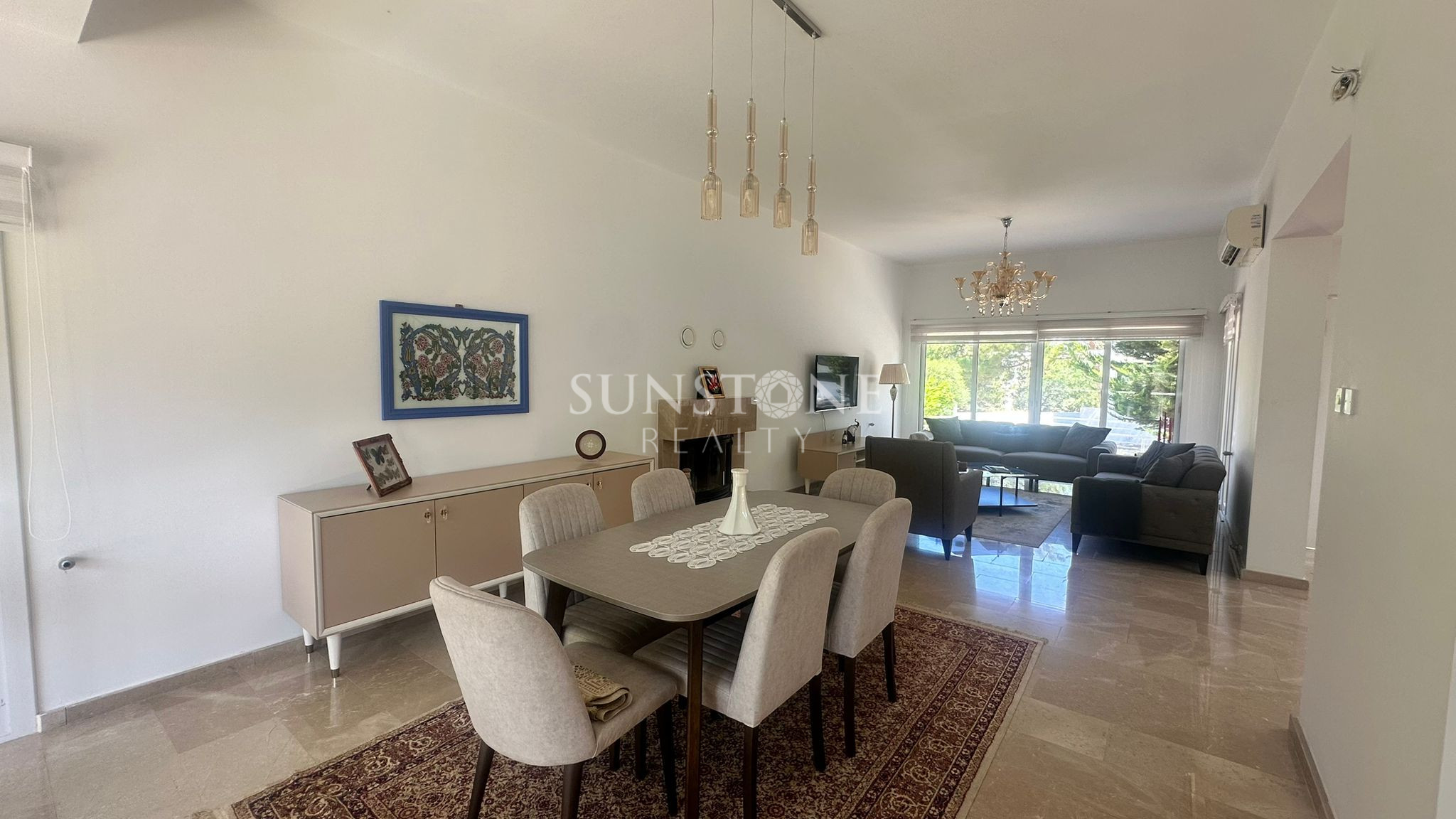 Kıbrıs Girne Zeytinlik Bölgesinde Tripleks Full Eşyalı Özel Havuzlu Kiralık 4+2 Modern Villa 6