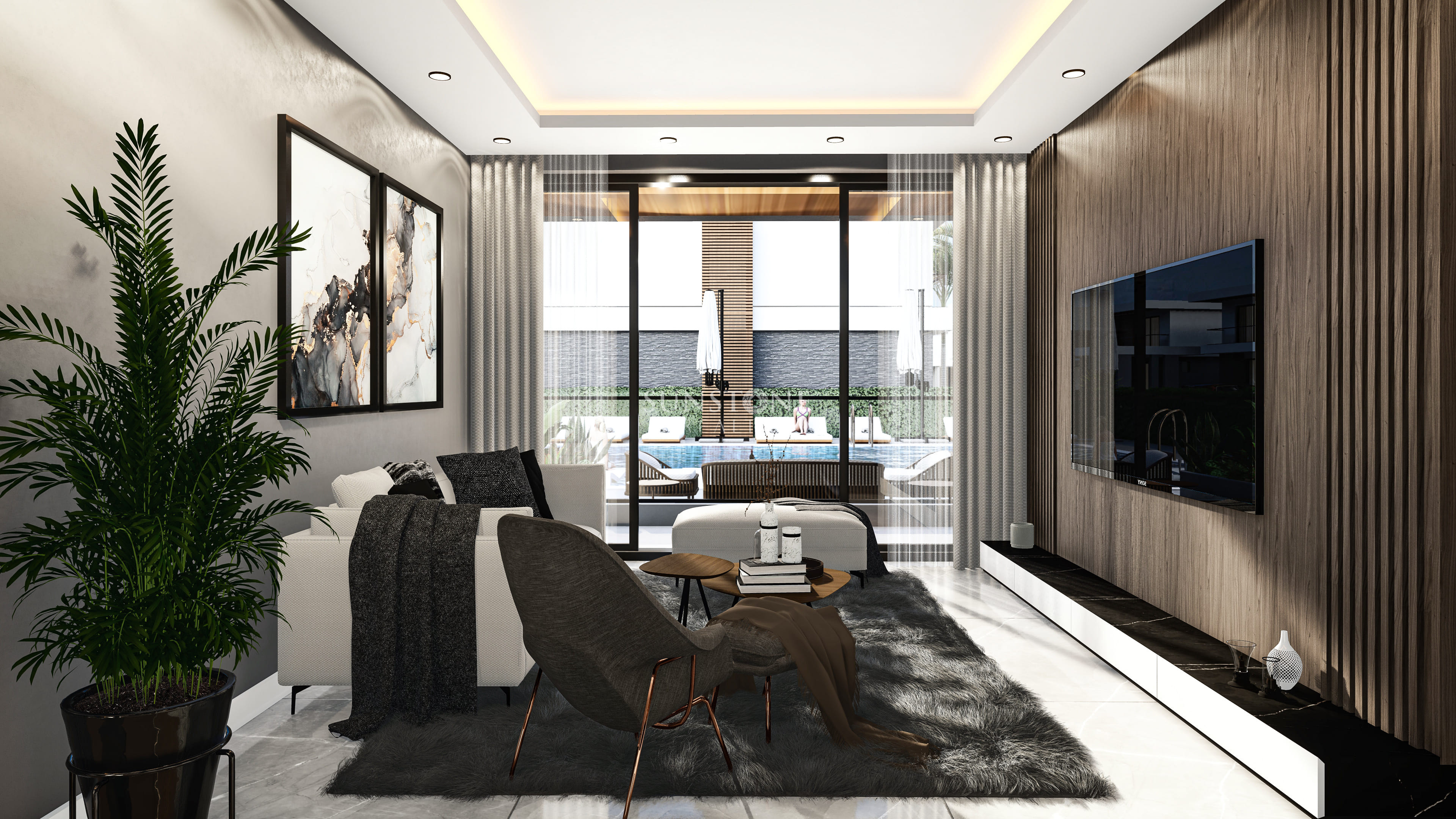 Luxury Apartment in İskele Boğaztepe, Cyprus – £240,000 10