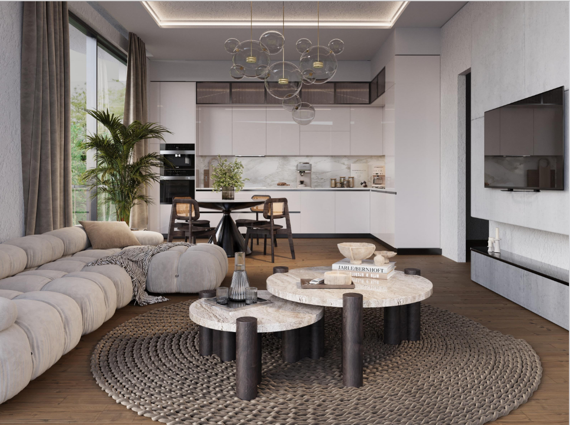 Lefkoşa Gönyeli Türk Malı Sıfır Faiz İle Ödeme Planlı Satılık Daireler 5