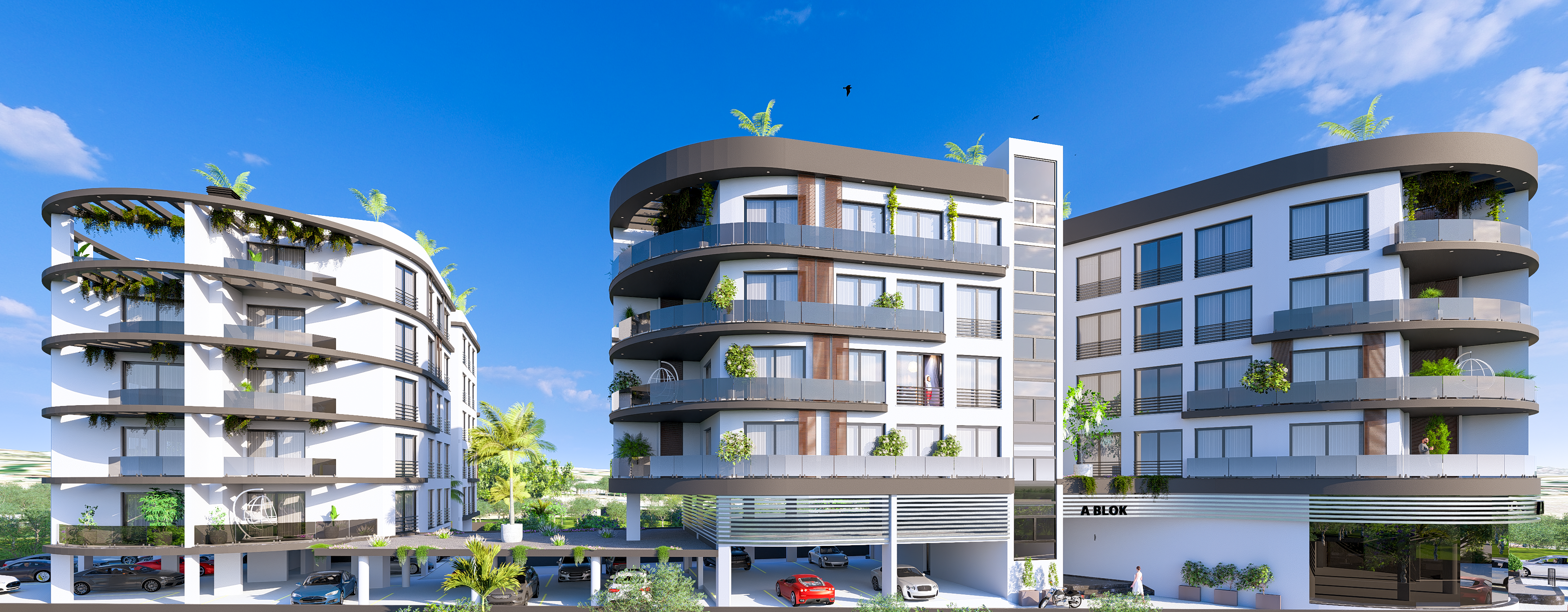 Lefkoşa Gönyeli Türk Malı Sıfır Faiz İle Ödeme Planlı Satılık Daireler 4