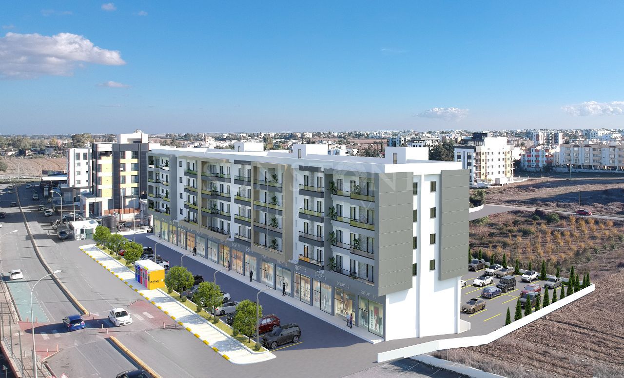 Kıbrıs Lefkoşa Küçükkaymaklı Bölgesine Bodrum Katlı Türk Koçanlı Satılık Dükkan. 2