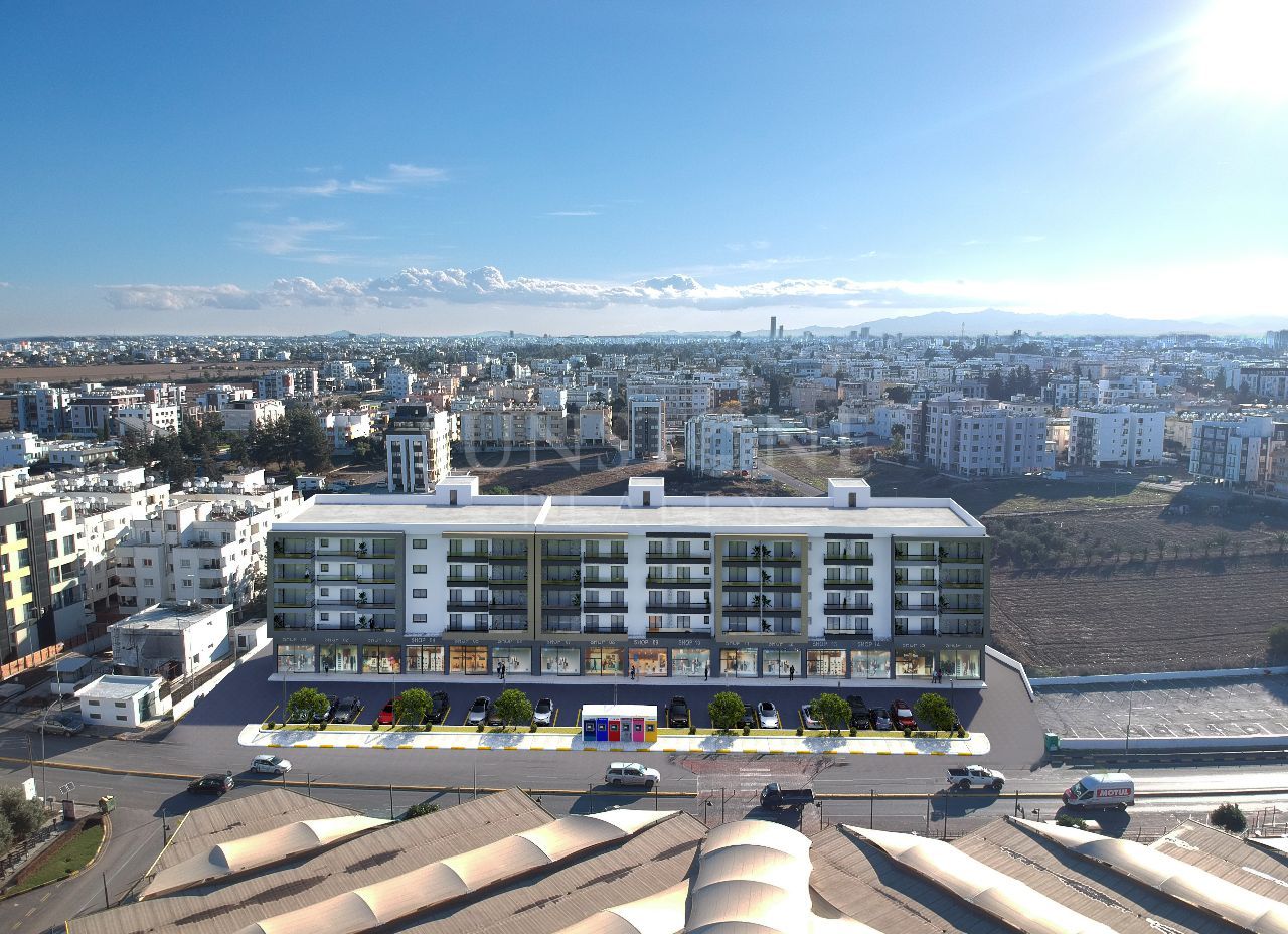 Kıbrıs Lefkoşa Küçükkaymaklı Bölgesine Bodrum Katlı Türk Koçanlı Satılık Dükkan. 3