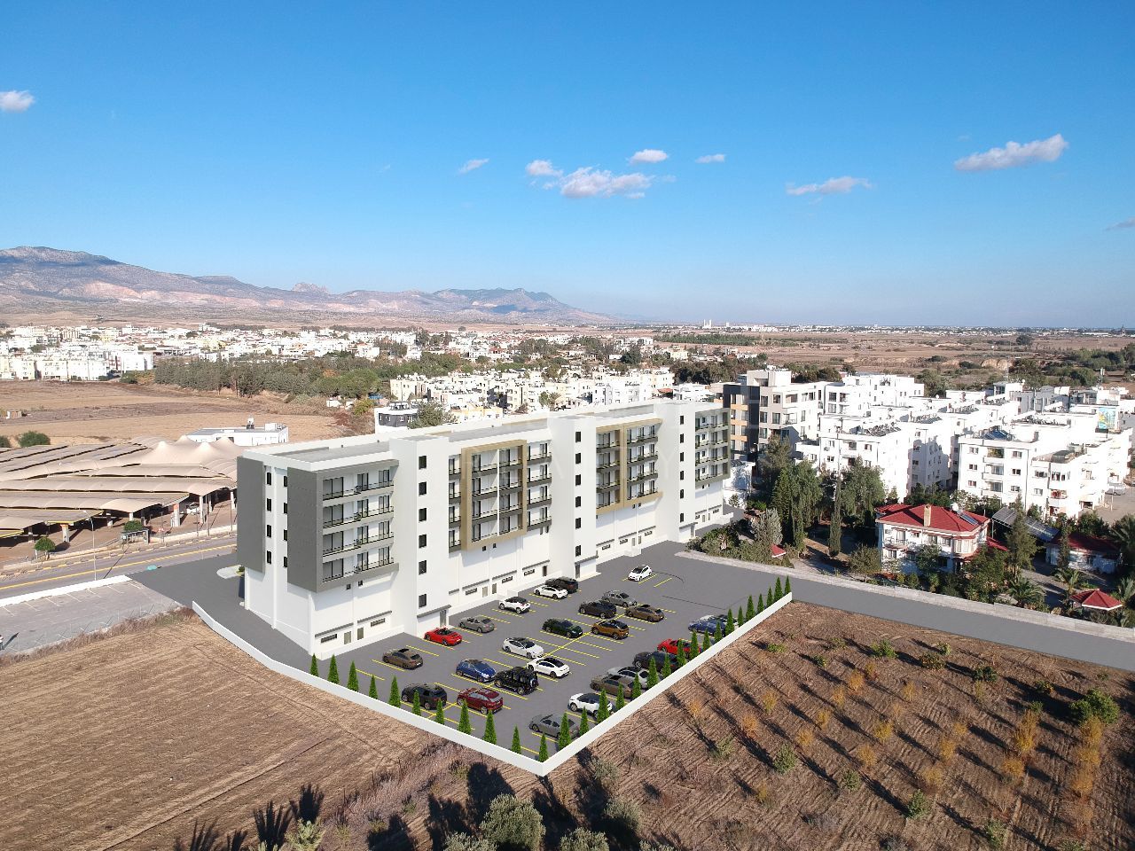 Kıbrıs Lefkoşa Küçükkaymaklı Bölgesine Bodrum Katlı Türk Koçanlı Satılık Dükkan. 4
