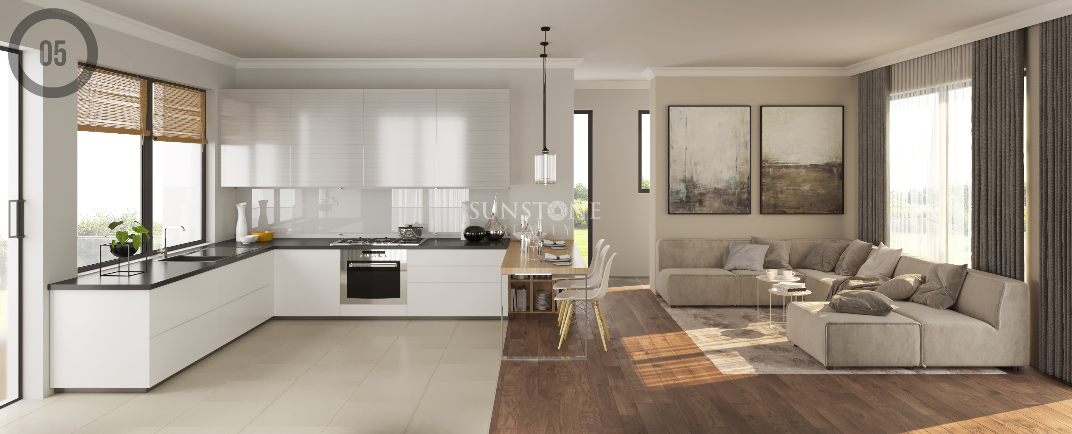 Ozanköy Kyrenia Modern Design 2+1 Villa for Sale 8